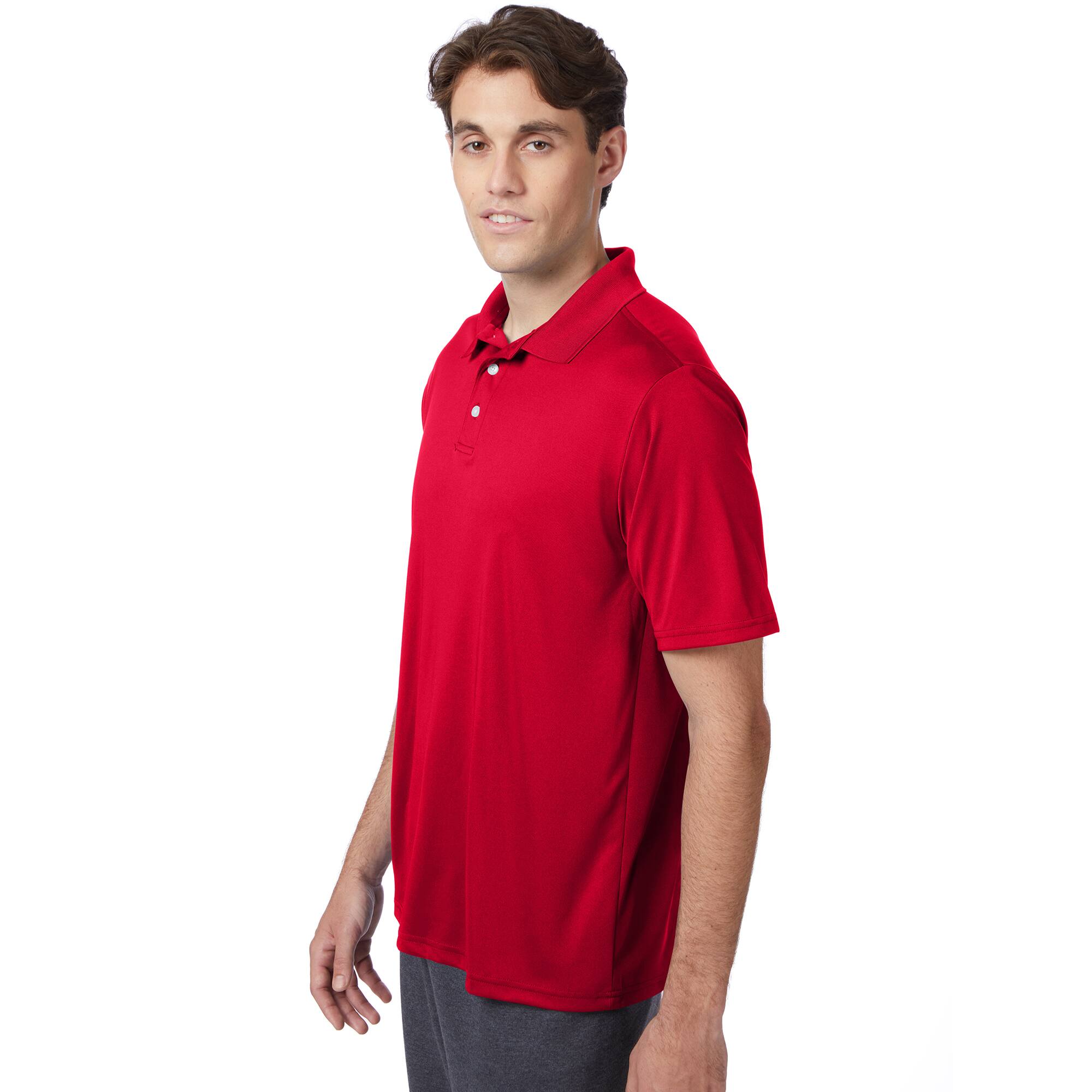 Hanes Men&#x27;s Cool DRI Polo Shirt