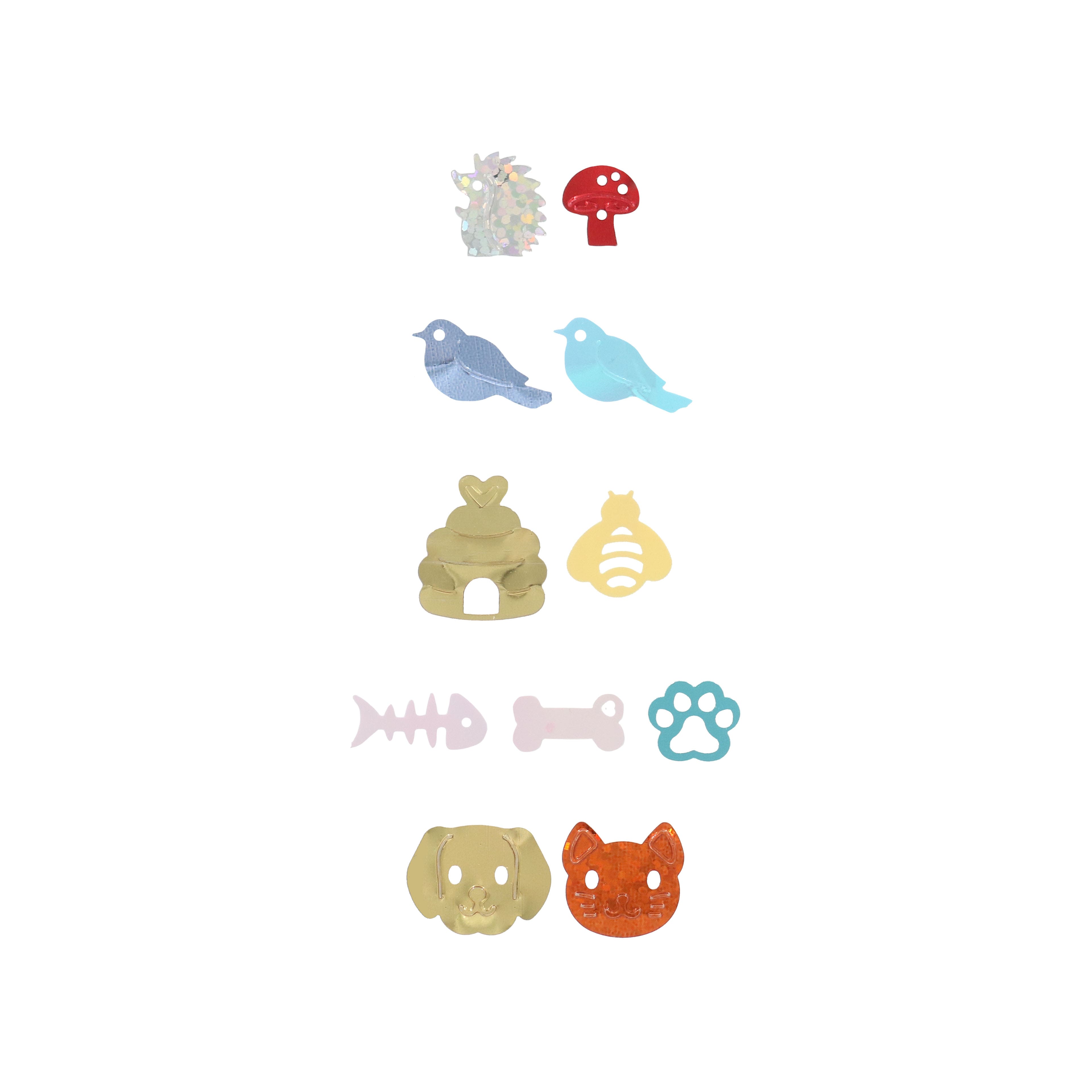 Animal Friends Shaped Confetti Pack by Creatology™
