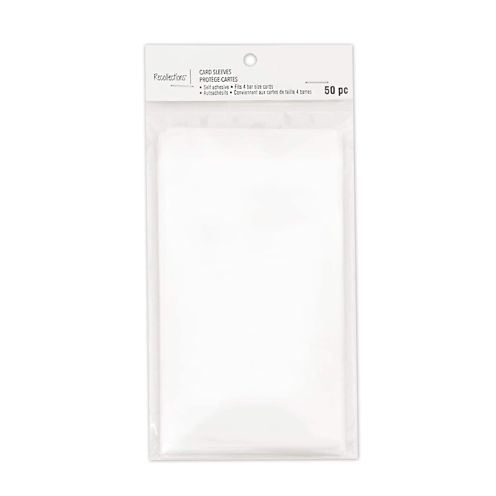 Recollections Card Sleeves - Clear - 5x7 - Each