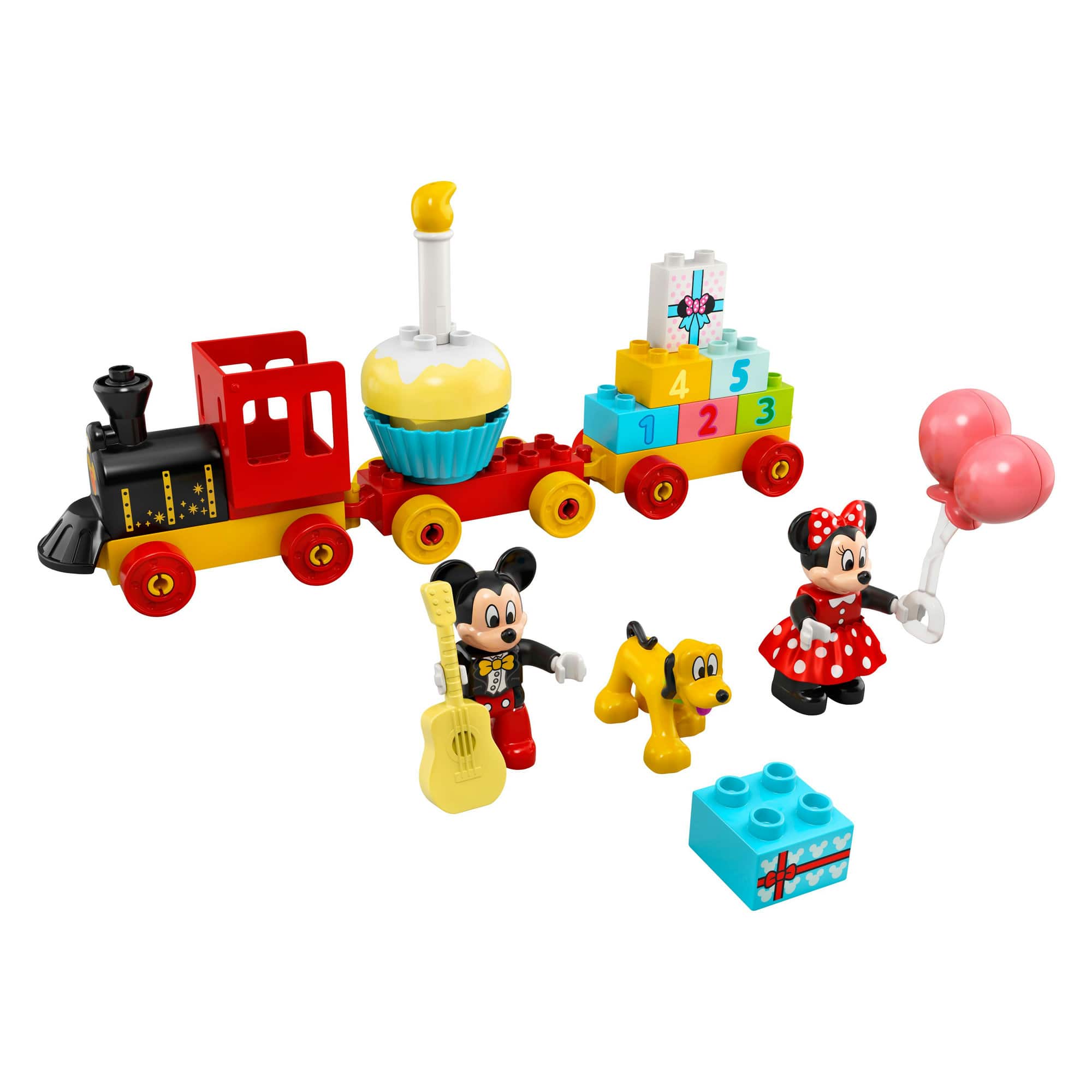 LEGO&#xAE; DUPLO&#xAE; Disney Mickey &#x26; Minnie Birthday Train 10941 Building Toy (22 Pieces)