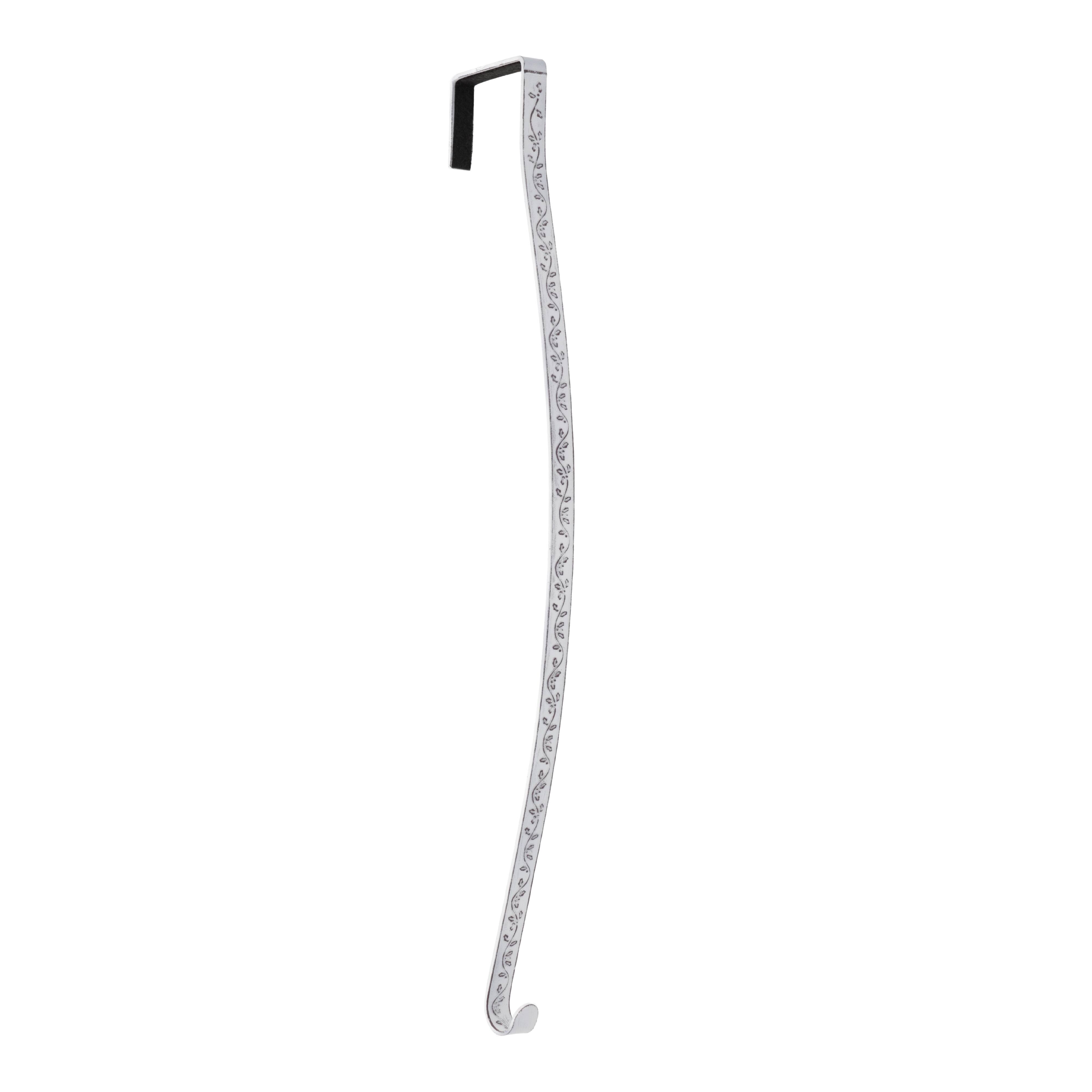 Haute Decor HighProfile&#x2122; Whitewash Holly Wreath Hanger