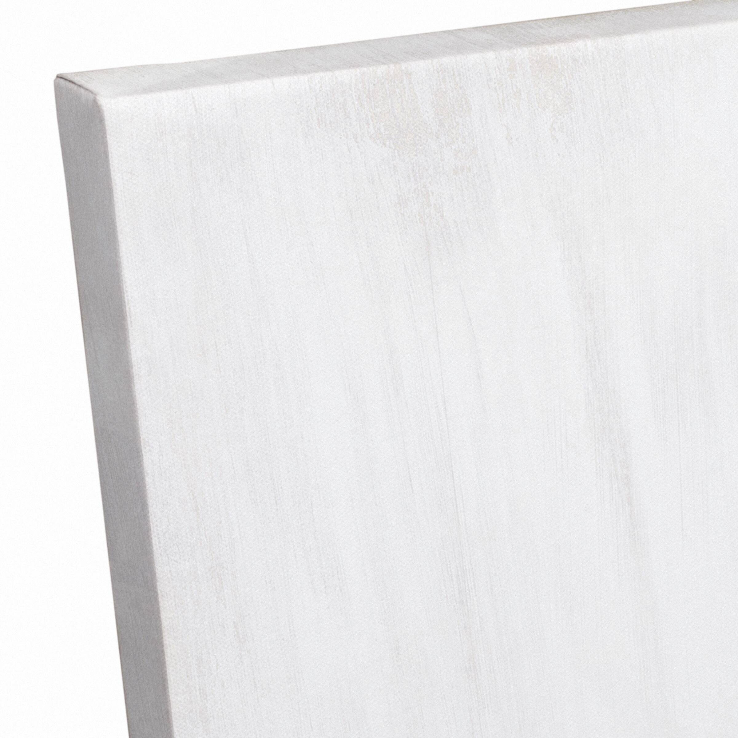 Distressed Abstract Waves Canvas Wall Art