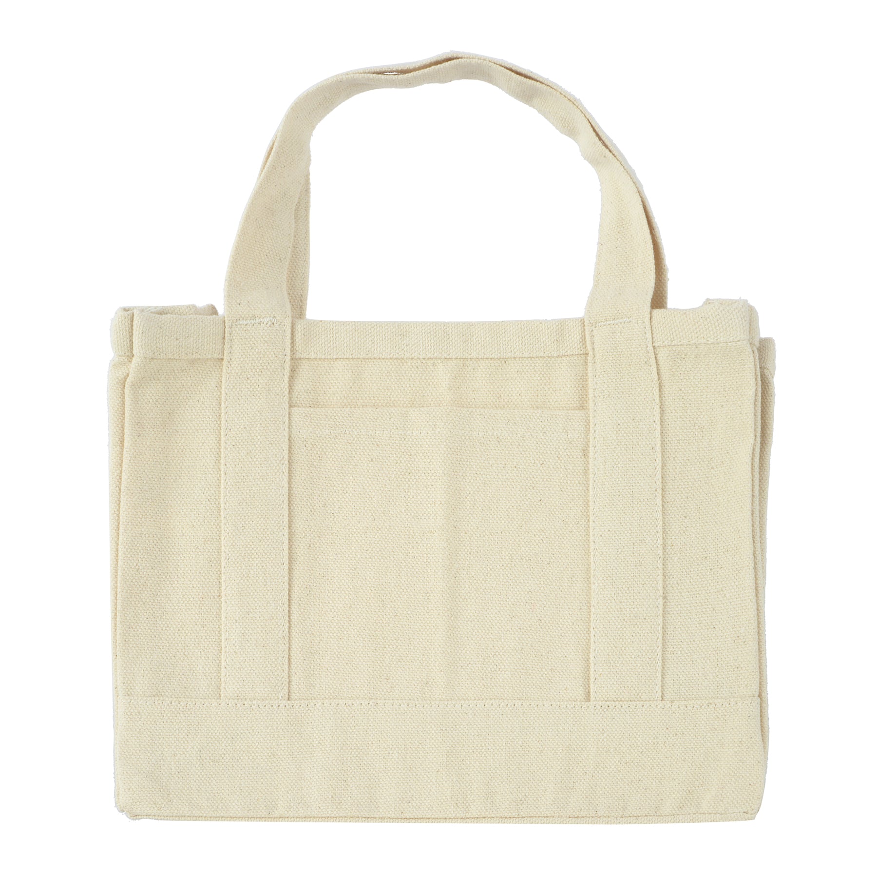 12 Pack: Mini Cotton Canvas Tote by Make Market®