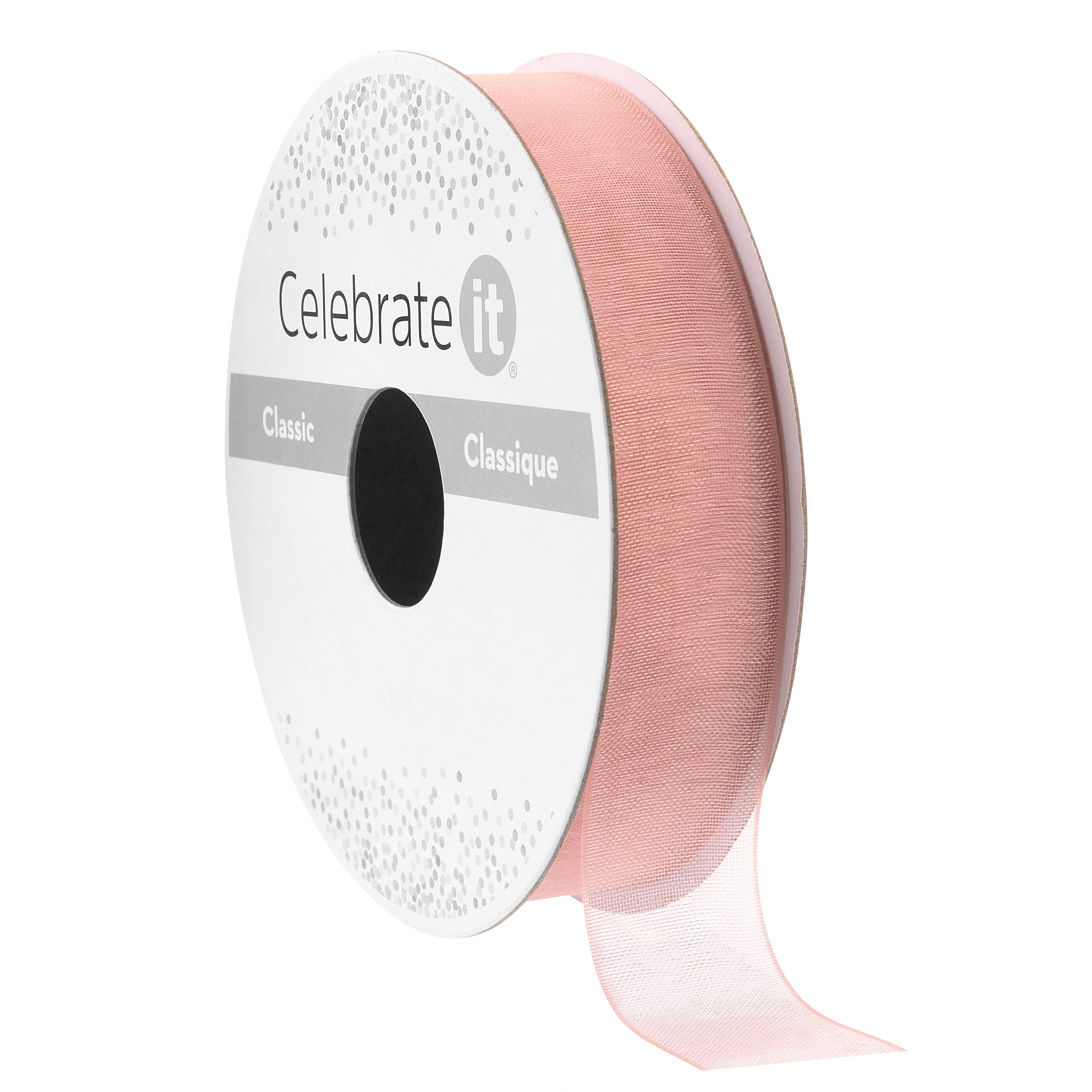 5/8&#x22; x 7yd. Sheer Organza Ribbon by Celebrate It&#xAE; Classic