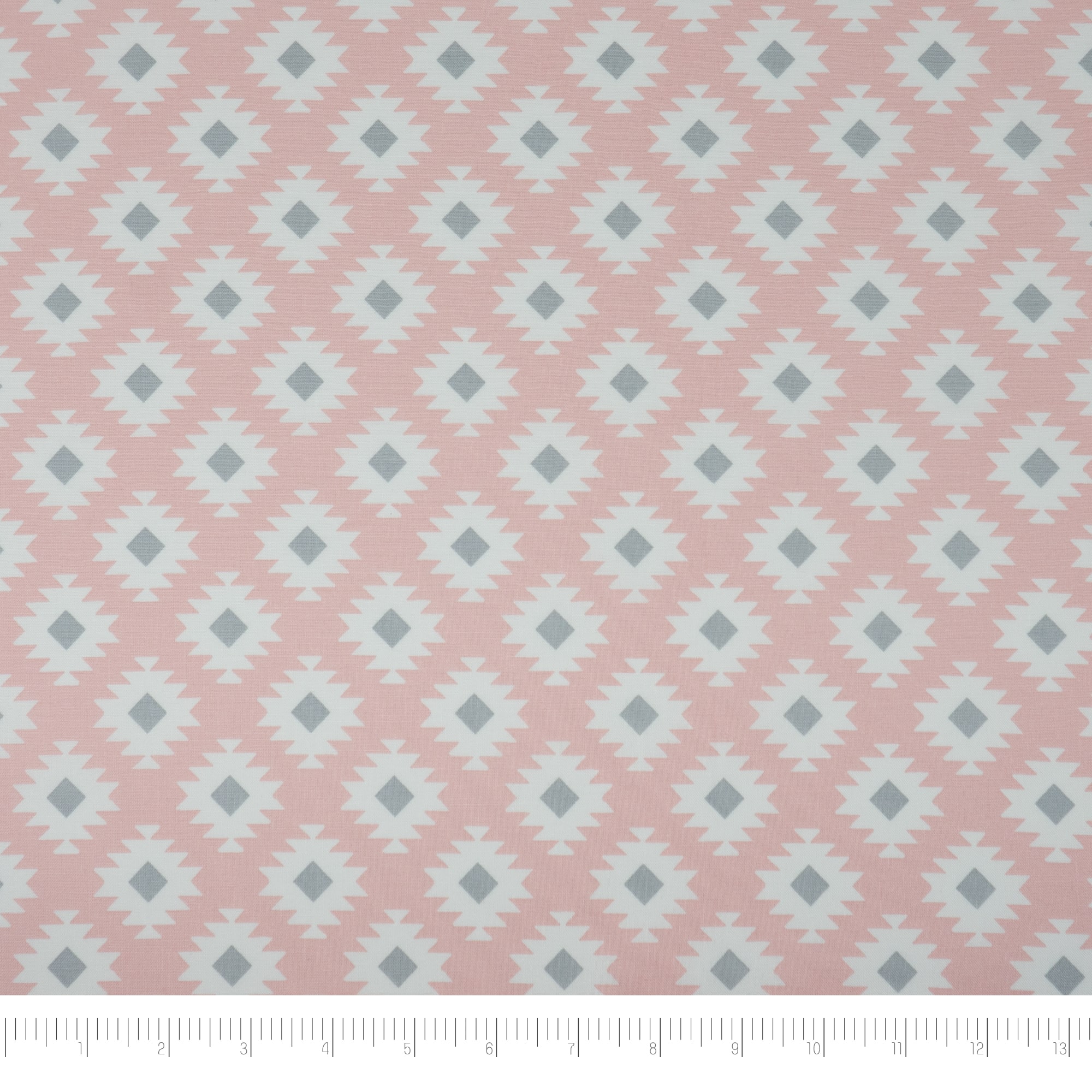 SINGER Pink Dimond Cotton Fabric