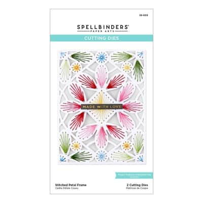 Spellbinders® Spring Into Stitching Petal Frame Etched Dies | Michaels