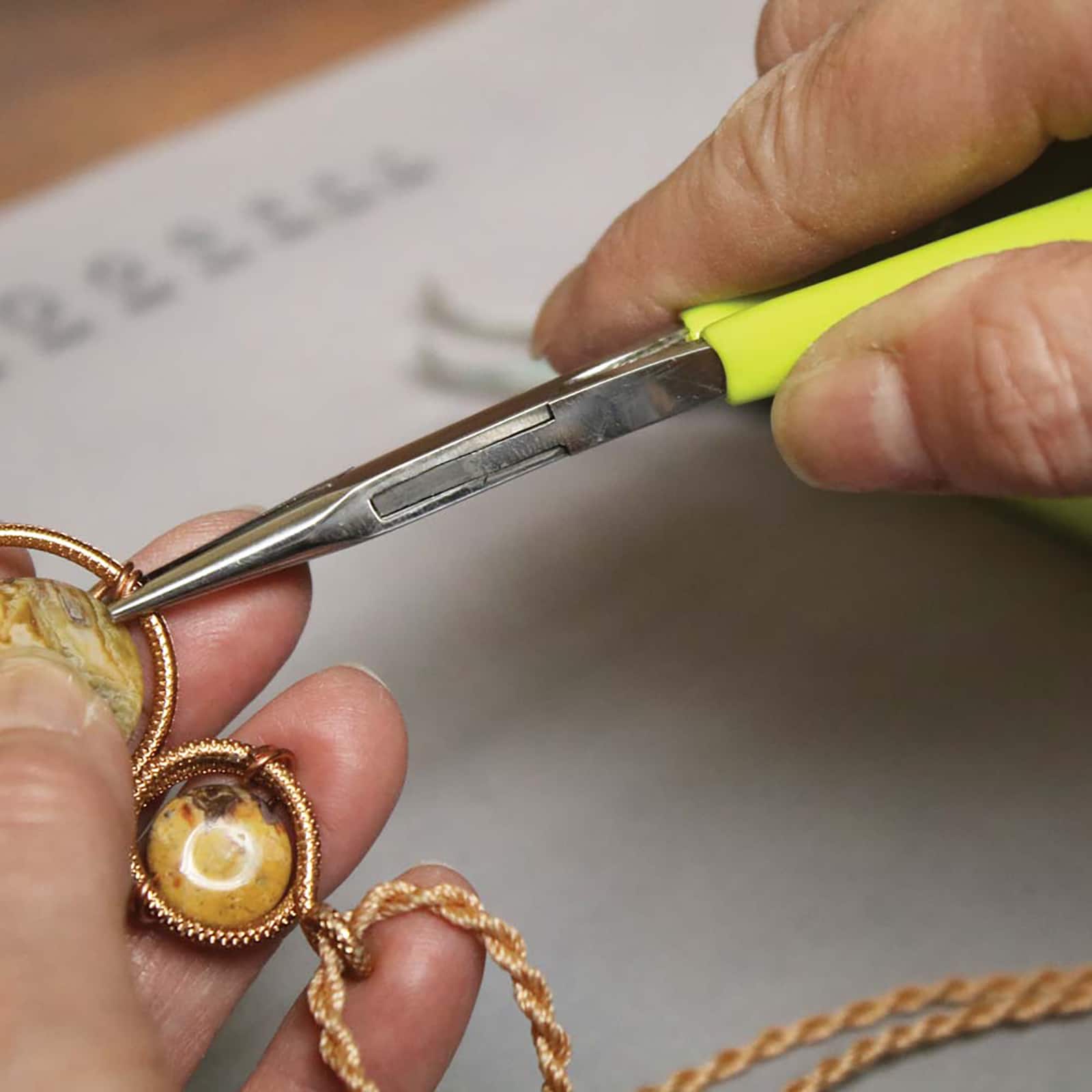 The Beadsmith&#xAE; Micro-Fine&#x2122; Chain Nose Pliers