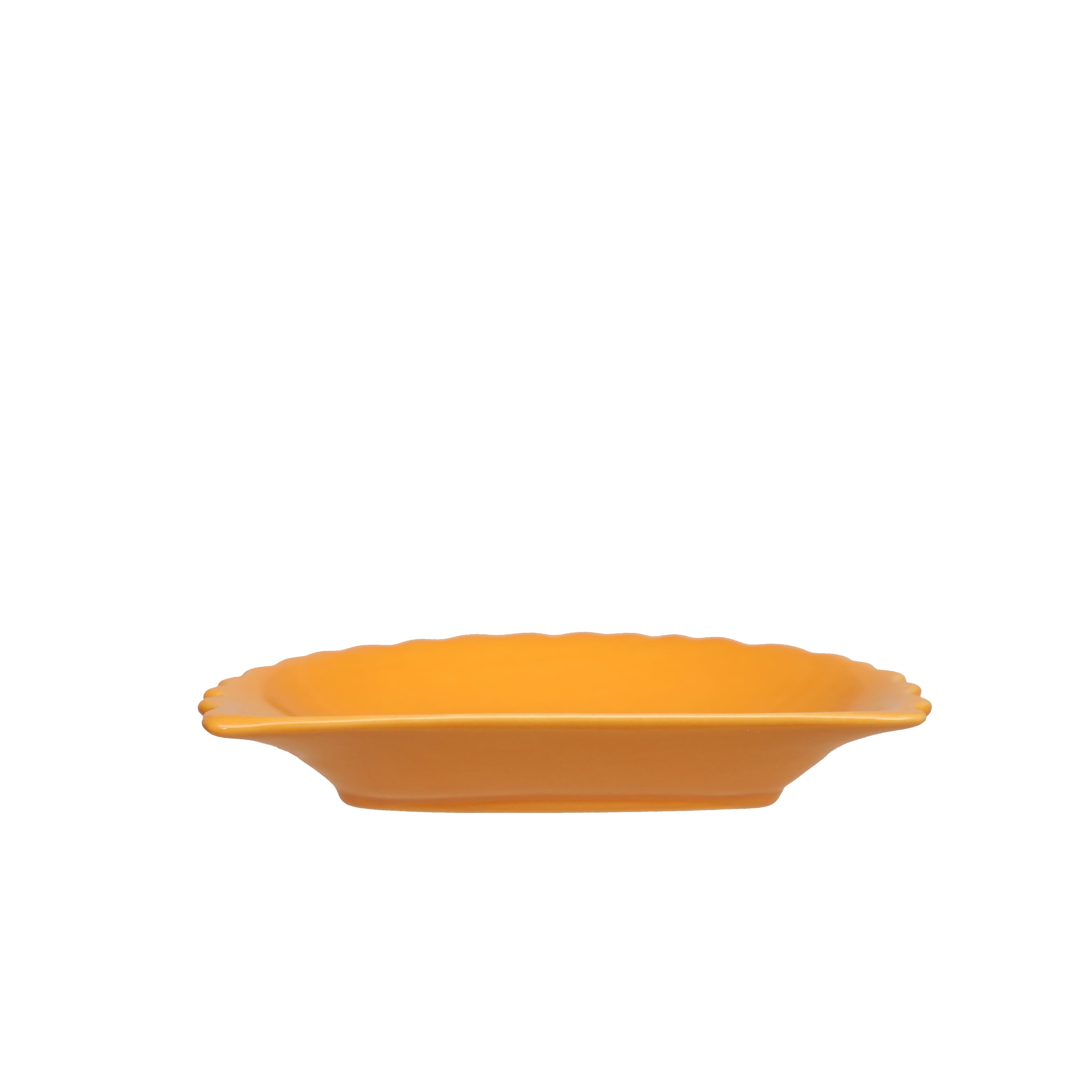 5&#x22; Semi-Circle Pasta Ceramic Plate by Ashland&#xAE;