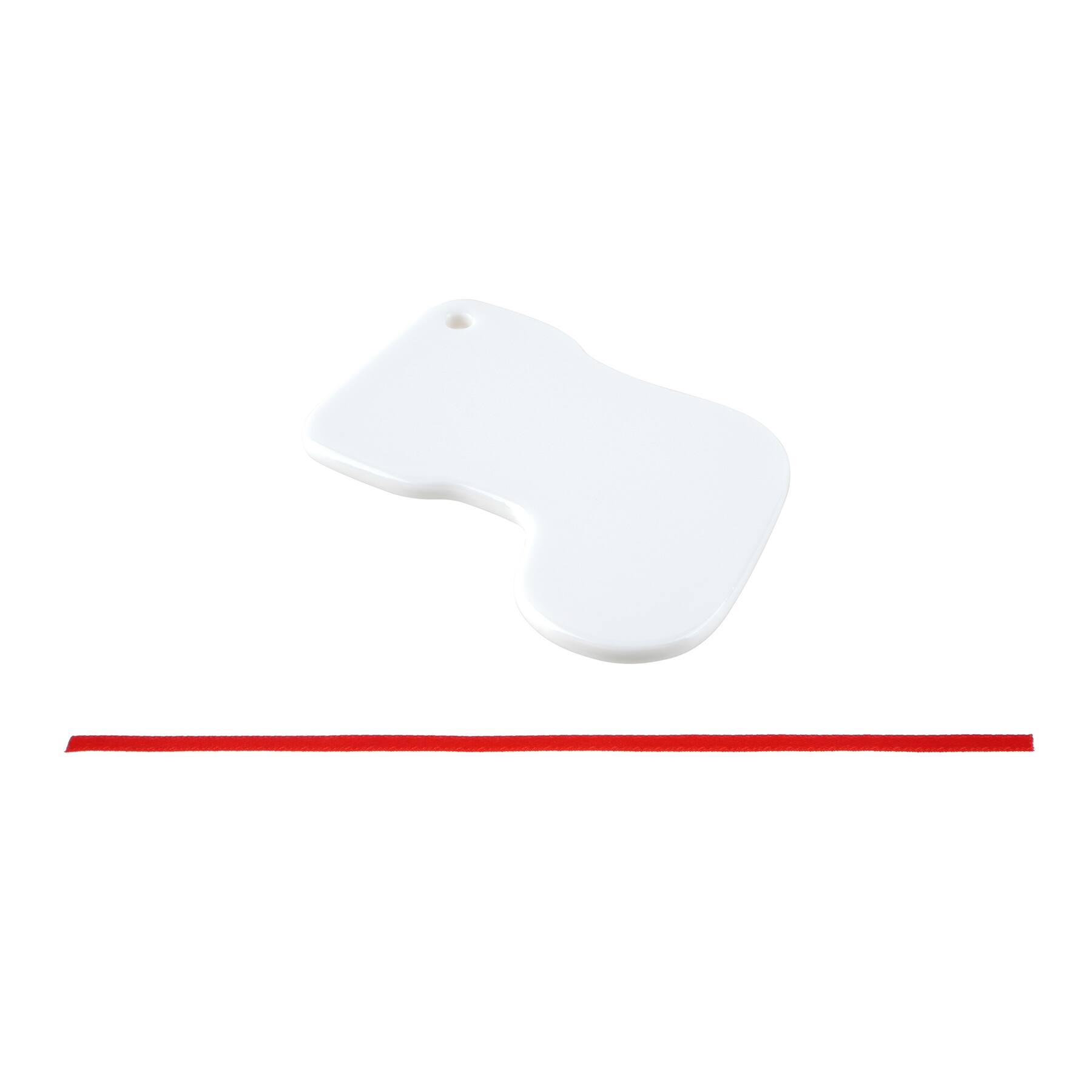 3.5&#x22; Stocking Ceramic Sublimation Ornaments, 3ct. by Make Market&#xAE;