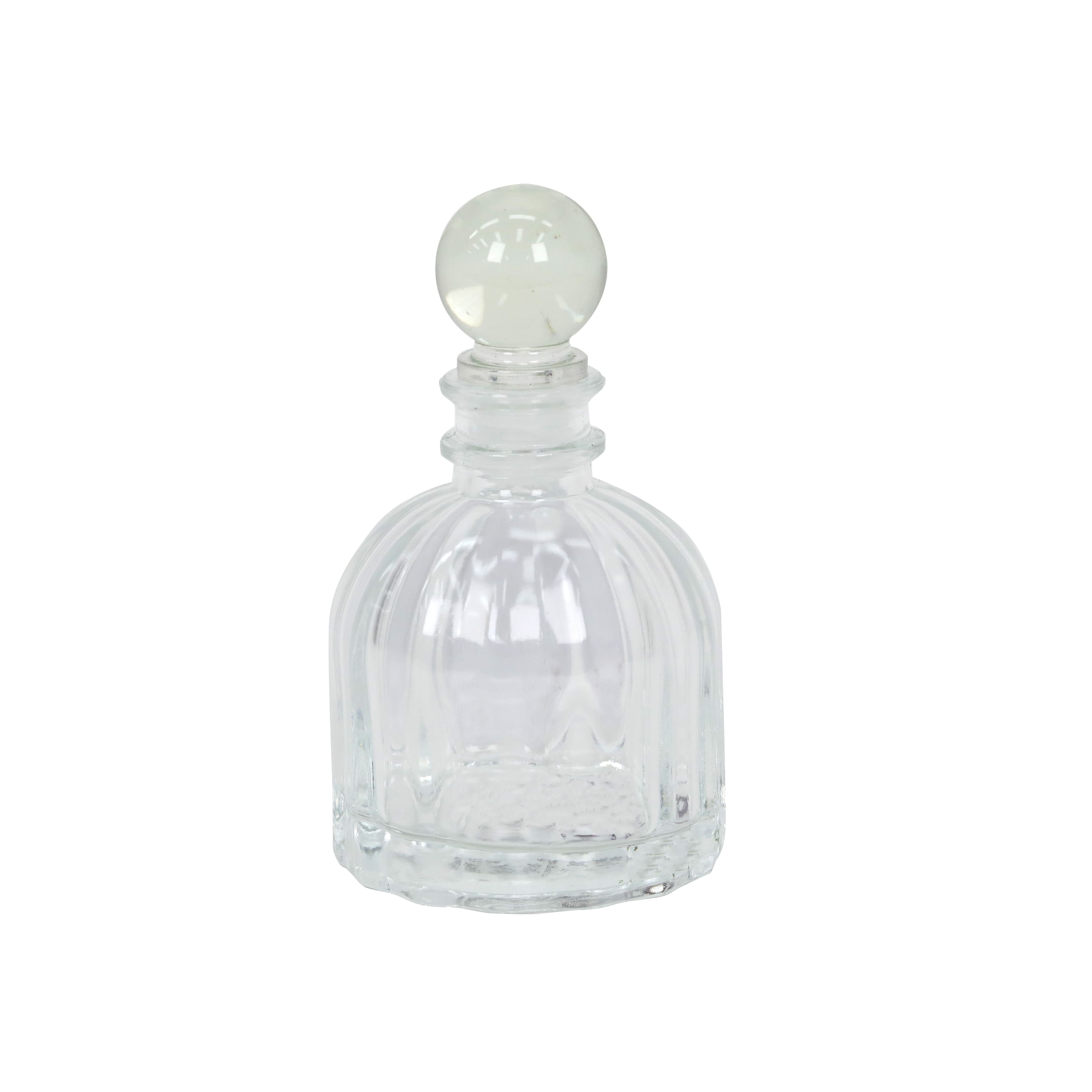 4.5&#x22; Clear Ladur&#xE9;e Glass Bottle by Ashland&#xAE;