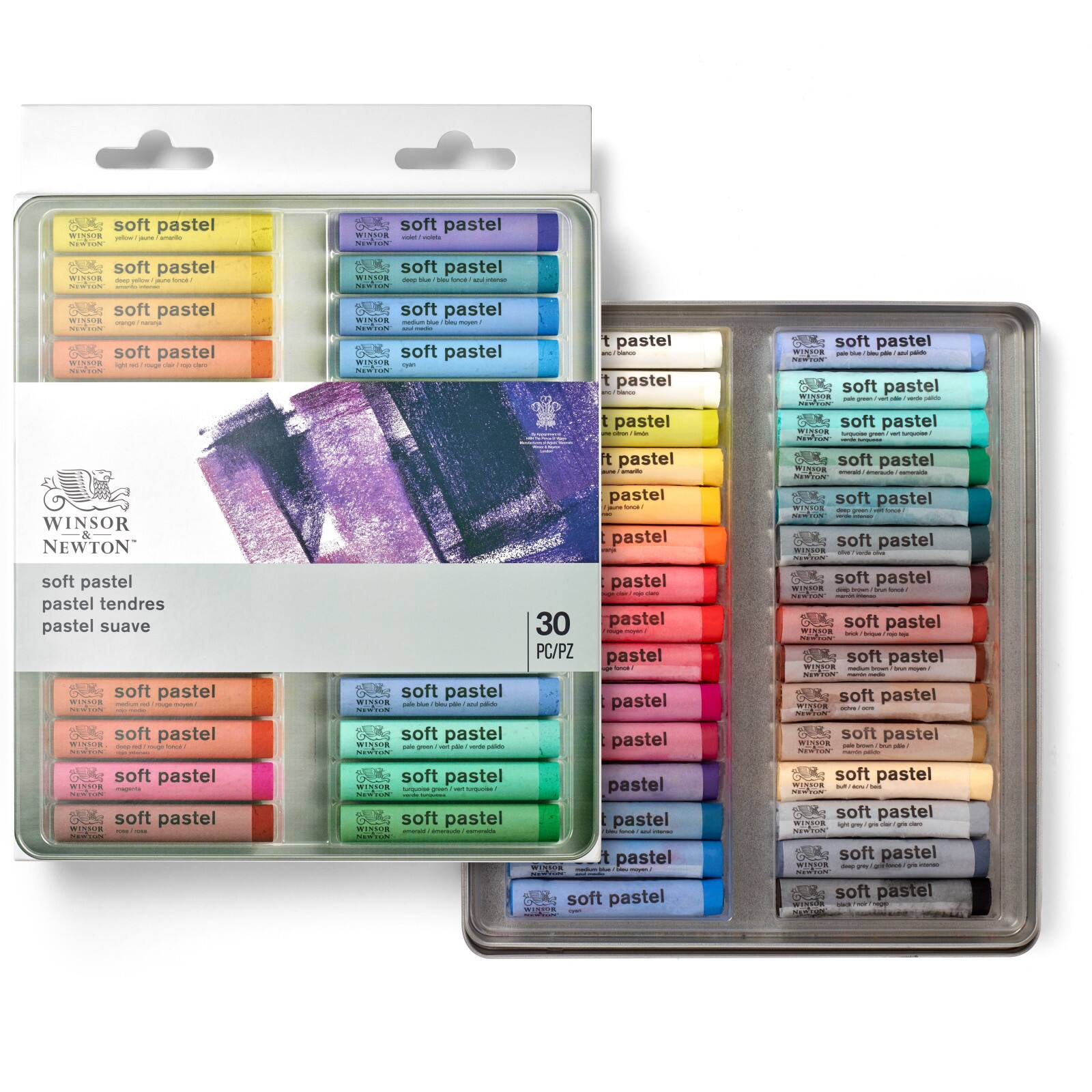 Winsor &#x26; Newton&#x2122; Introduction to Fine Art 30 Piece Soft Pastel Set