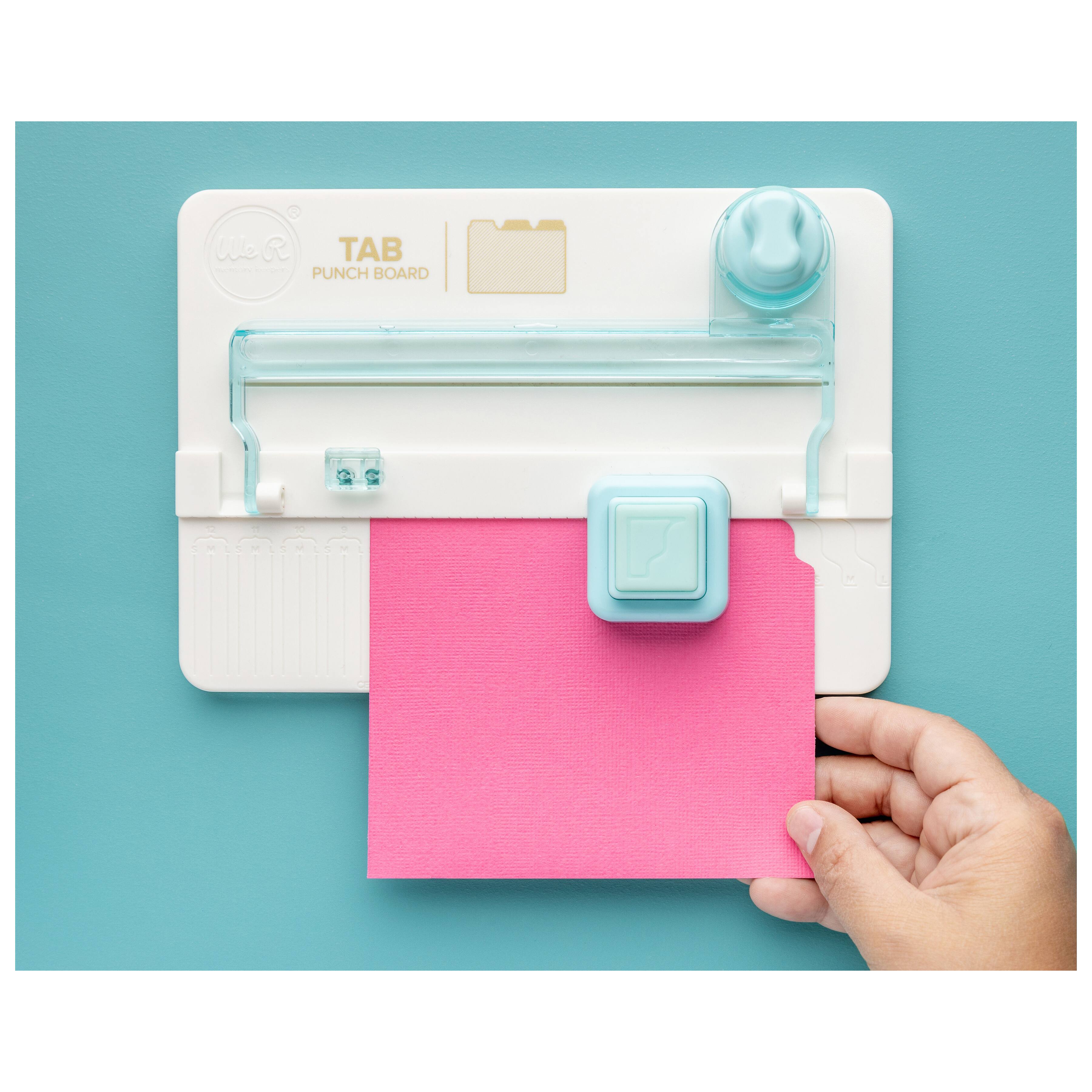 We R Memory Keepers® Tab Punch Board, 8.51" x 9.26