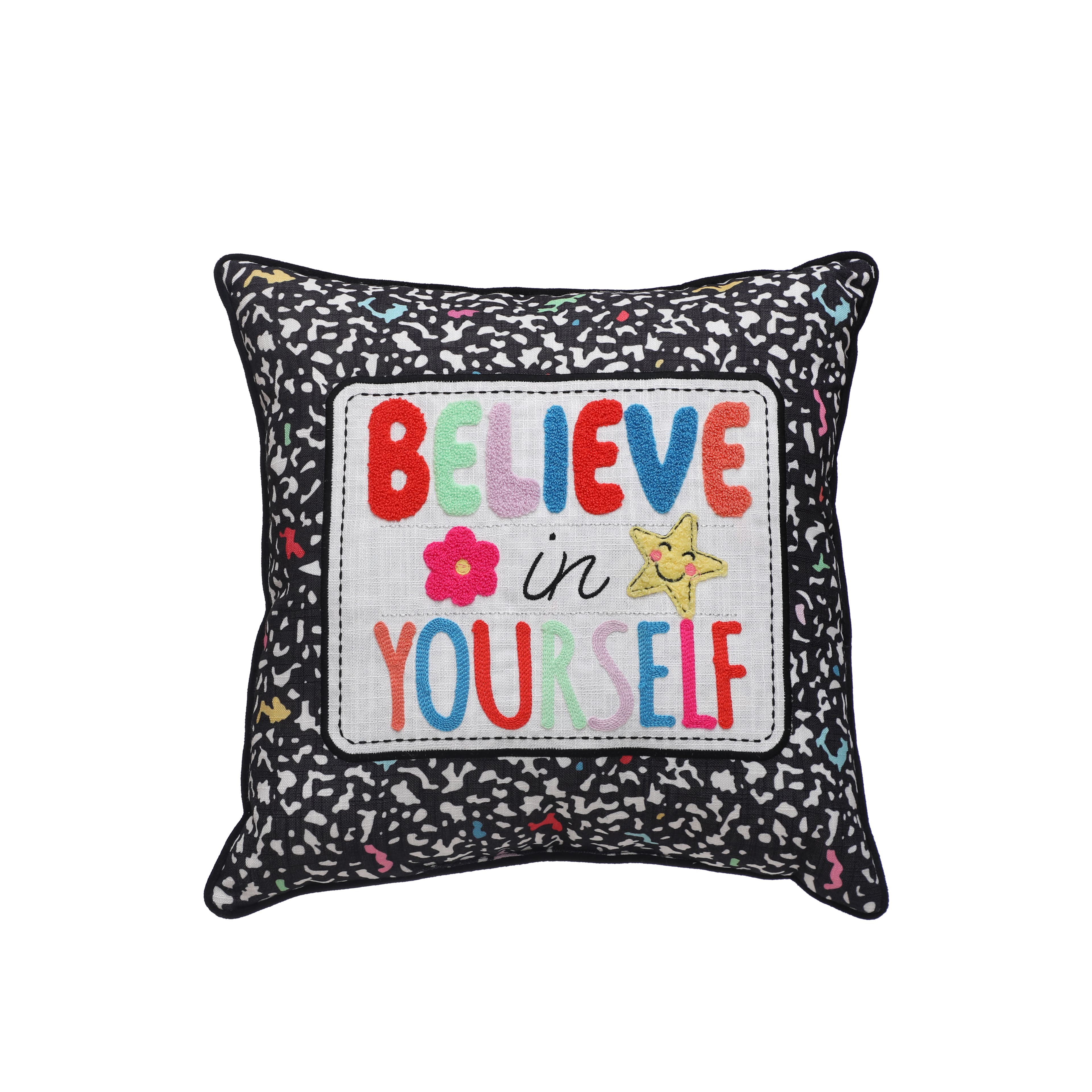 17" x 17" Believe in Yourself Pillow by B2C™