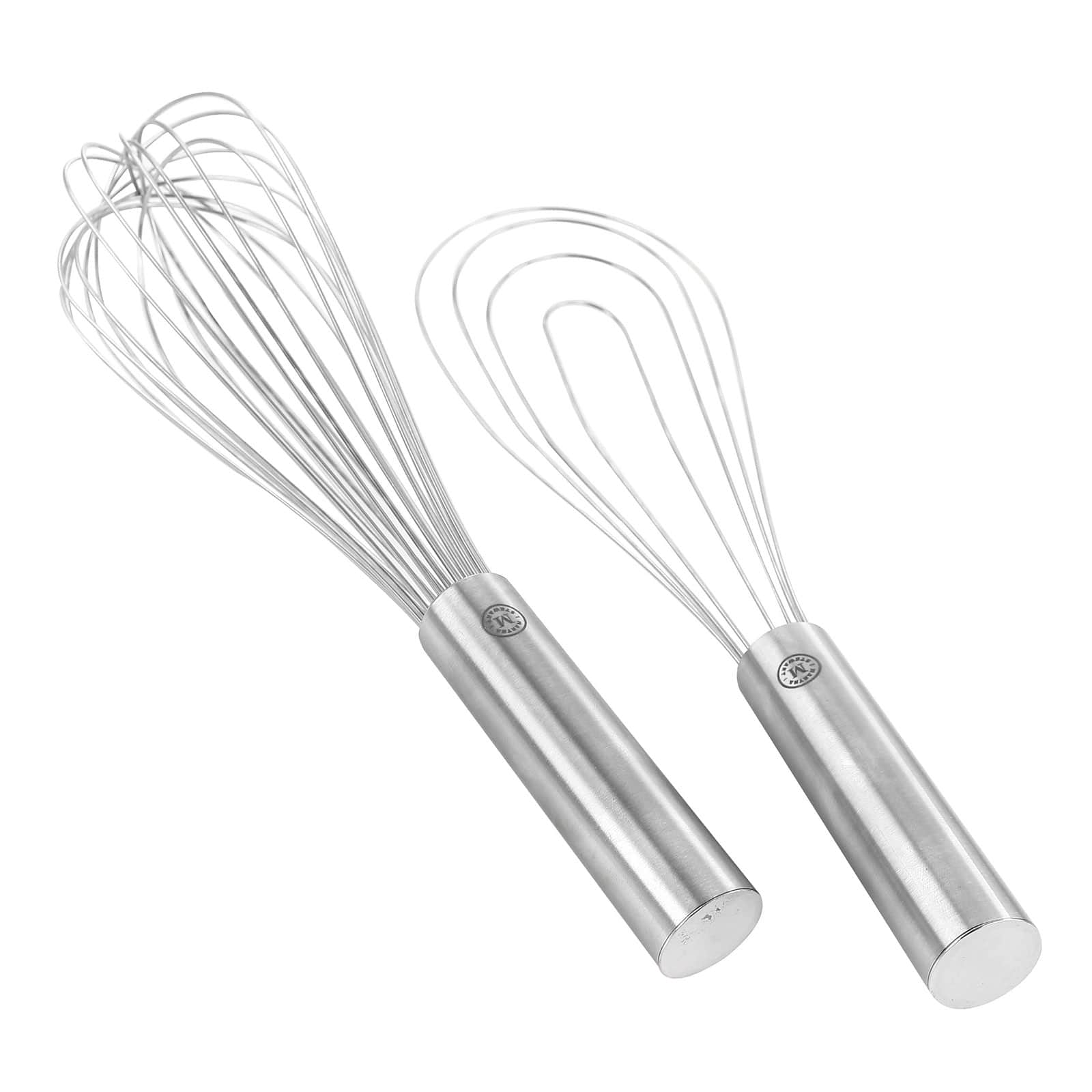 Martha Stewart Stainless Steel 2 Piece Whisk Set