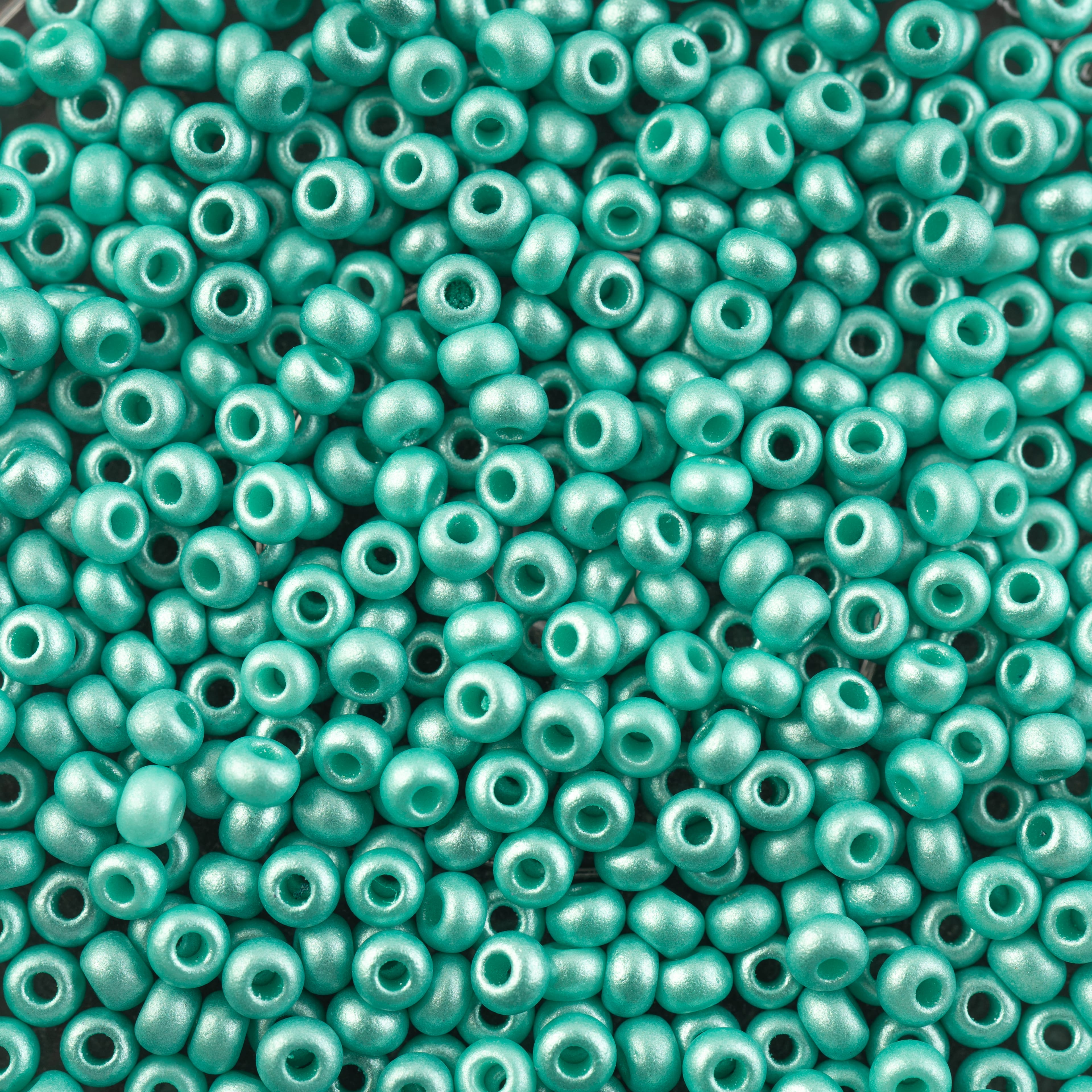 John Bead 8/0 Czech Glass Seed Beads, 13g