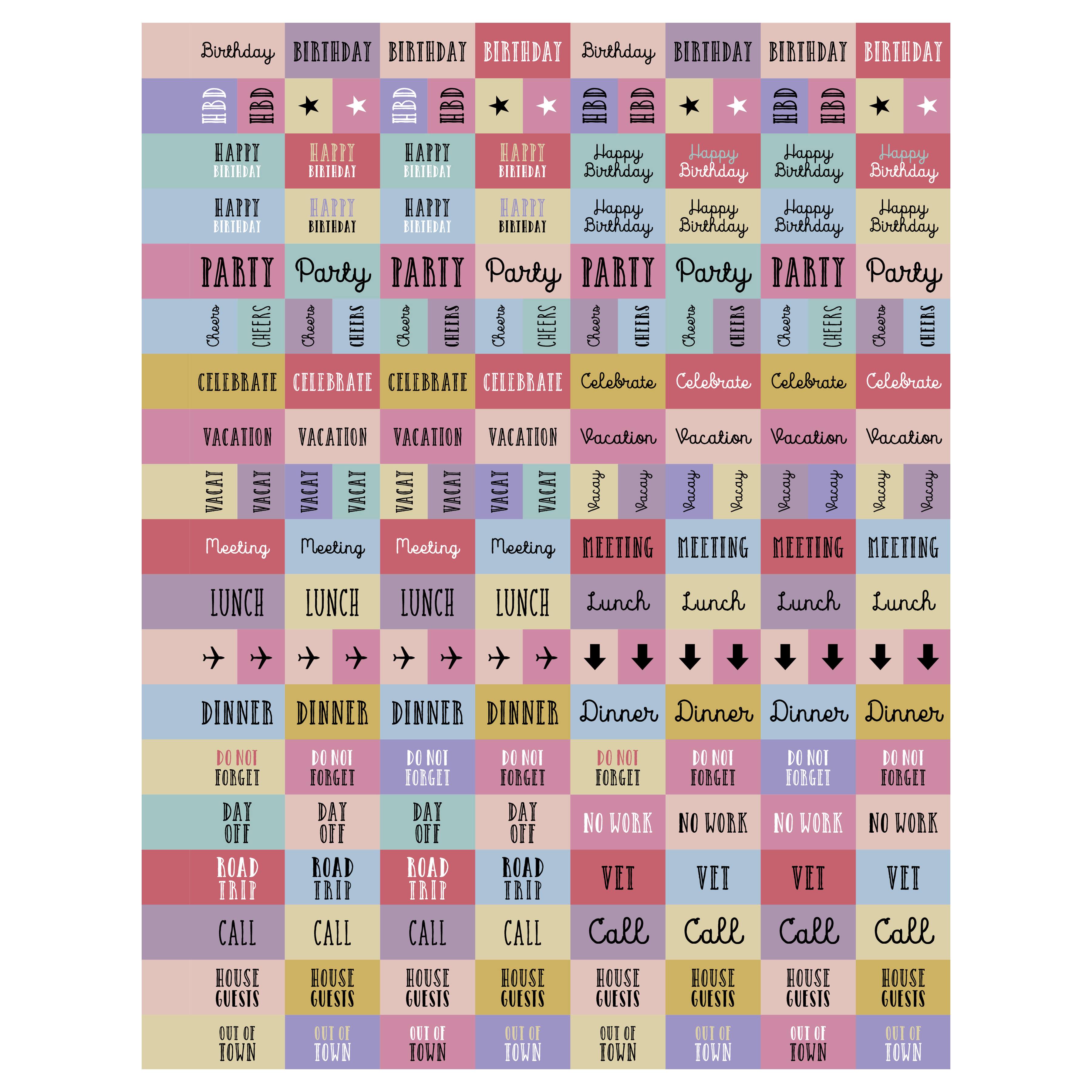 2026 Joyful Year Large Weekly Monthly Planner