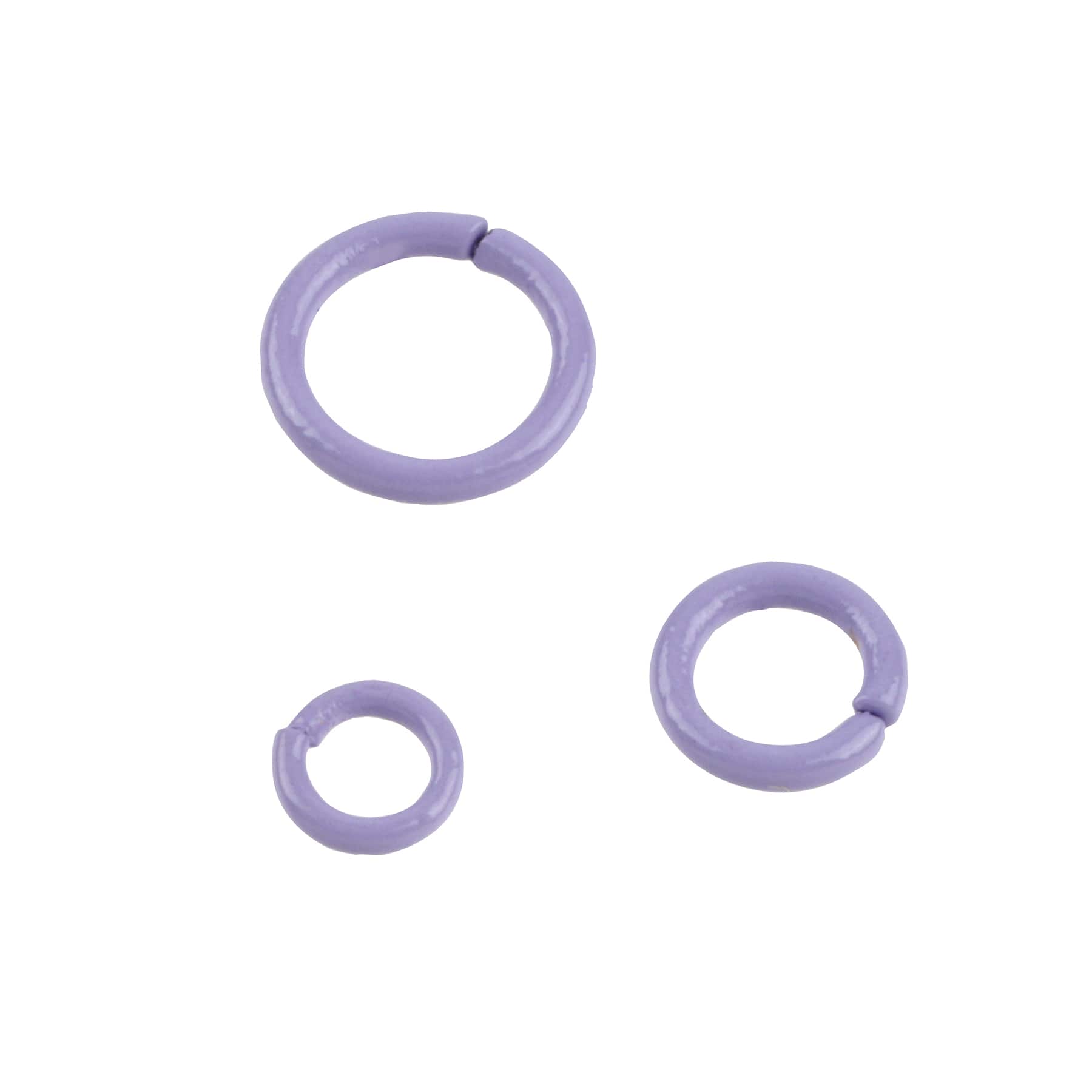 12 Pack: Enamel Jump Ring Assortment by Bead Landing™