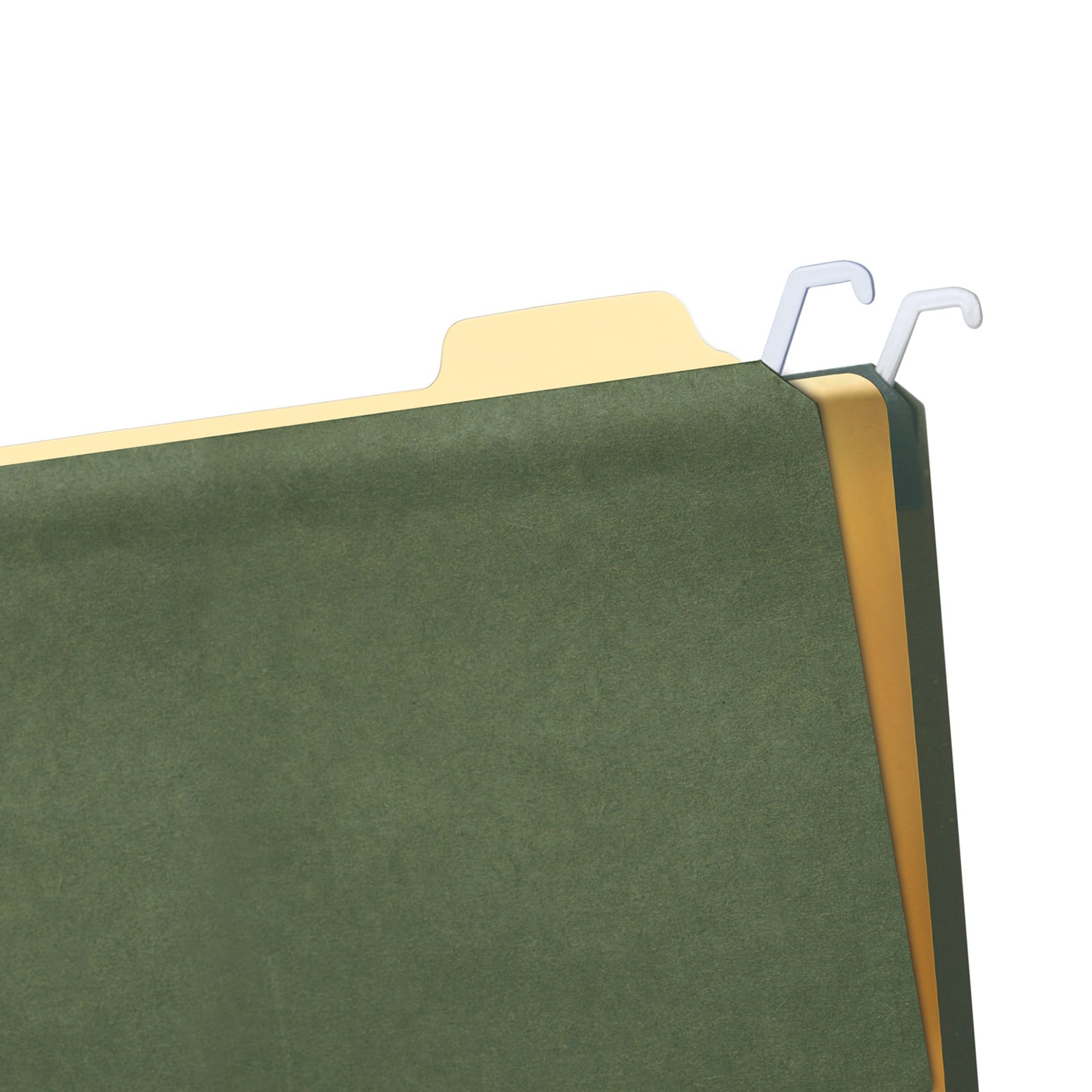 Find It Trading Tab View Green Letter Hanging File Folder, 20ct.