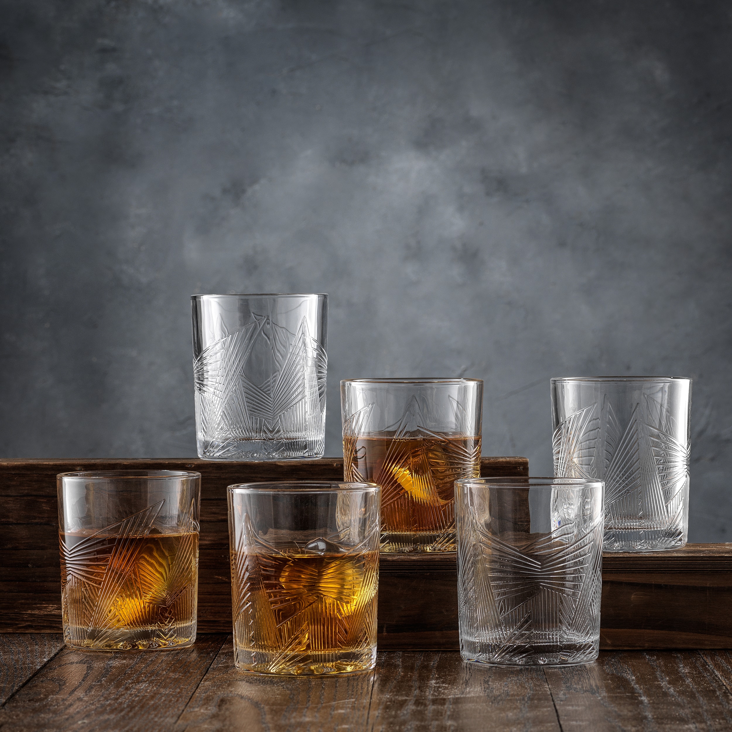 JoyJolt® Gatsby Art Deco Whiskey Decanter & Glasses Set