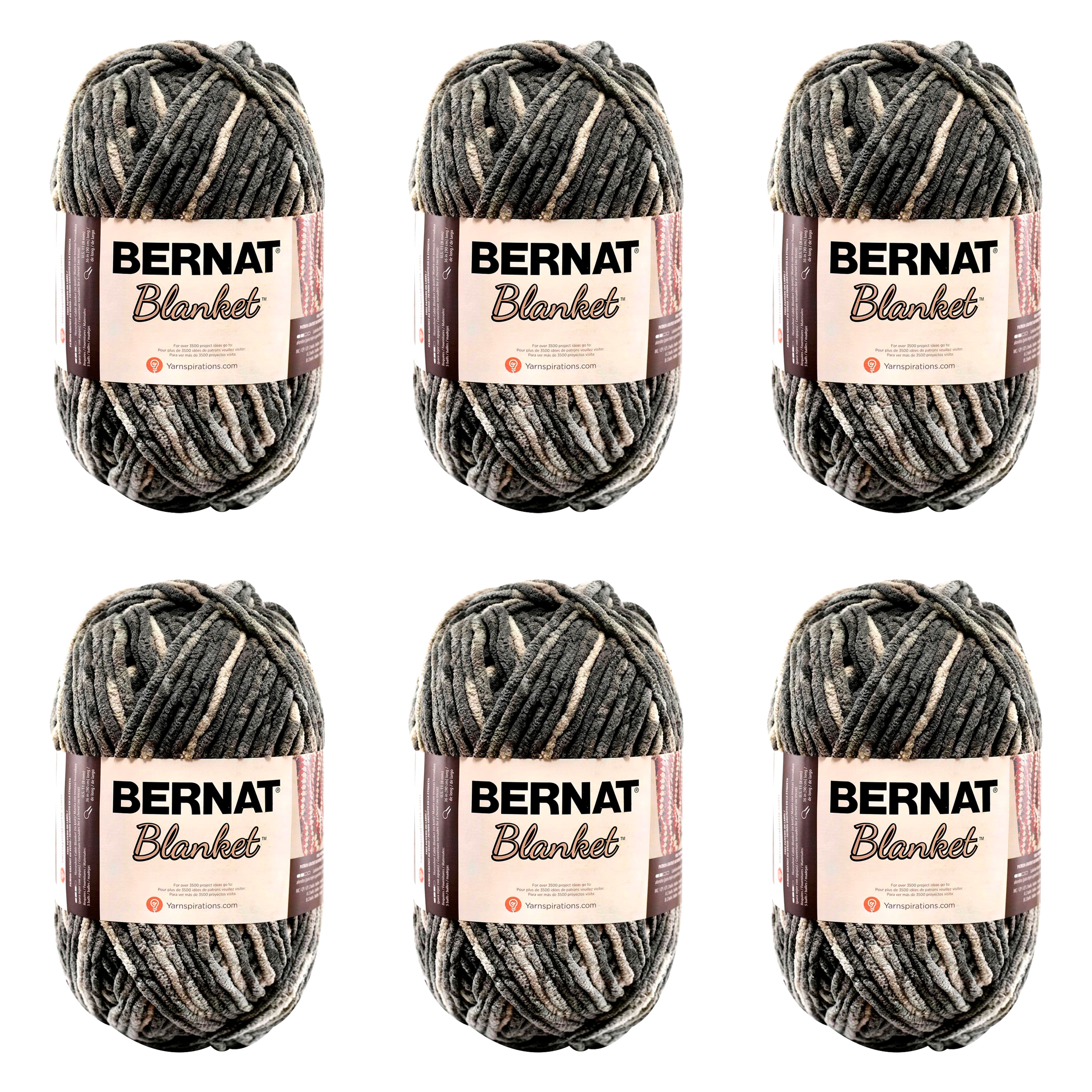 6 Pack: Bernat&#xAE; Blanket&#x2122; Yarn