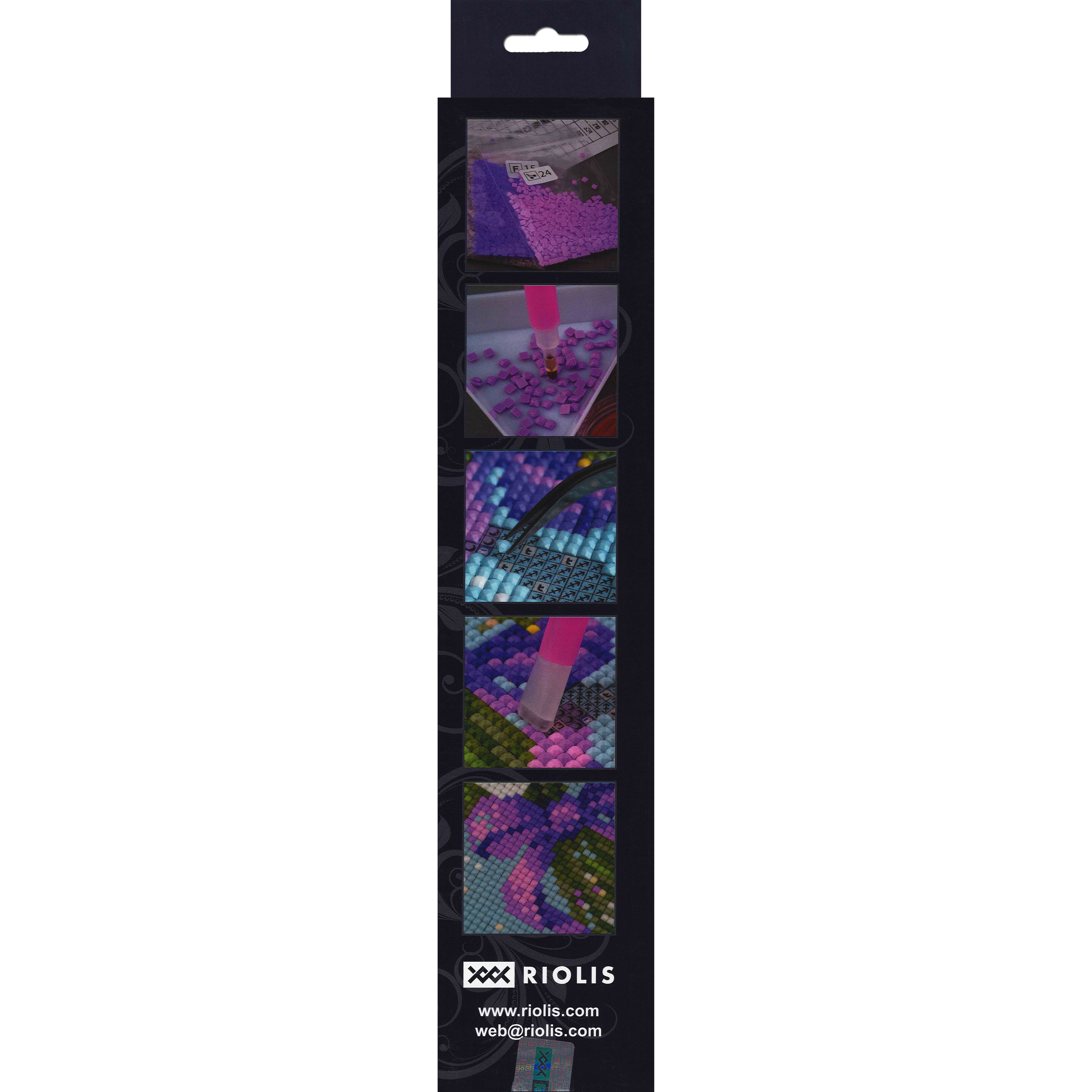 RIOLIS Pansy Medley Diamond Mosaic Kit