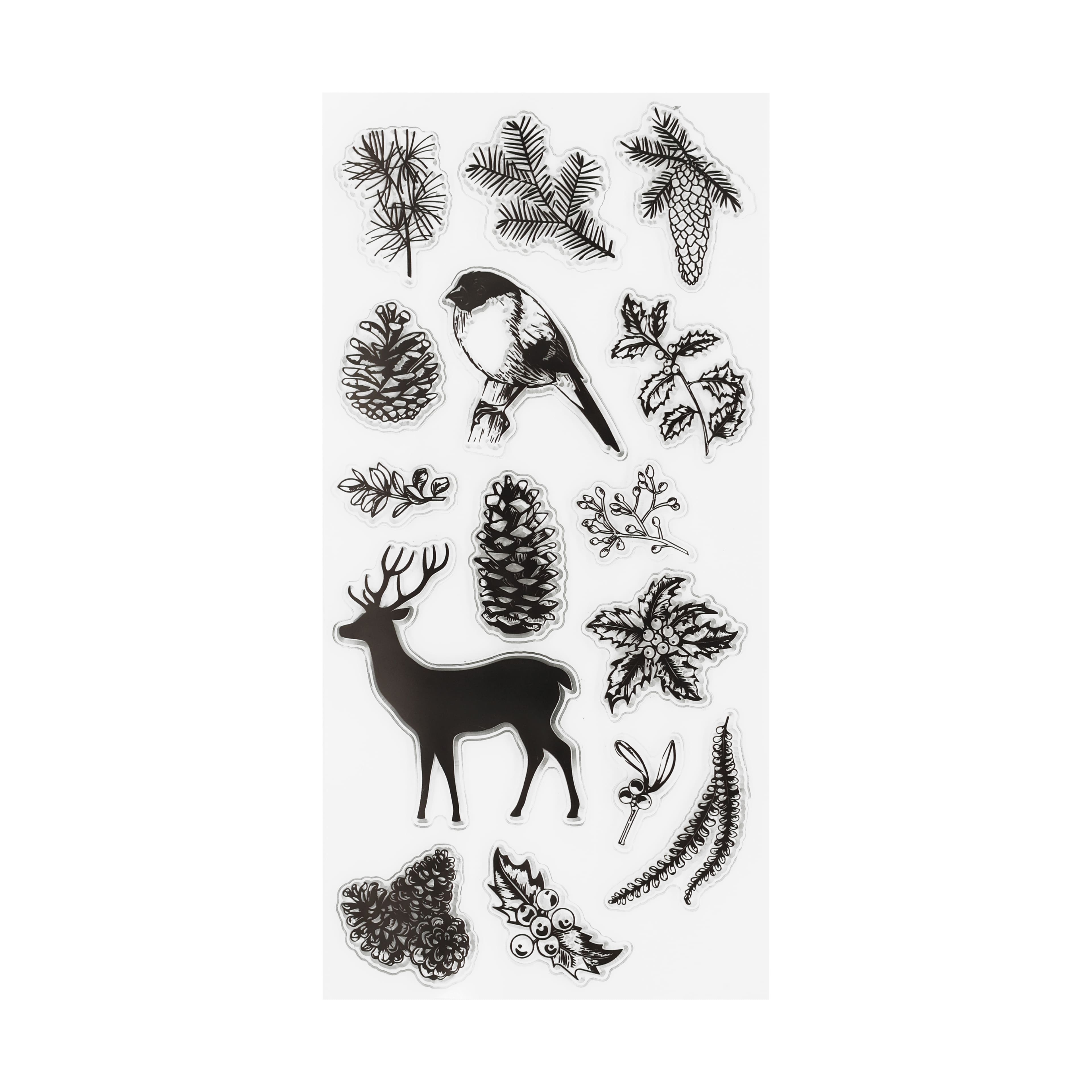 Woodland Animals Clear Stamps, 15ct. by Recollections&#x2122;