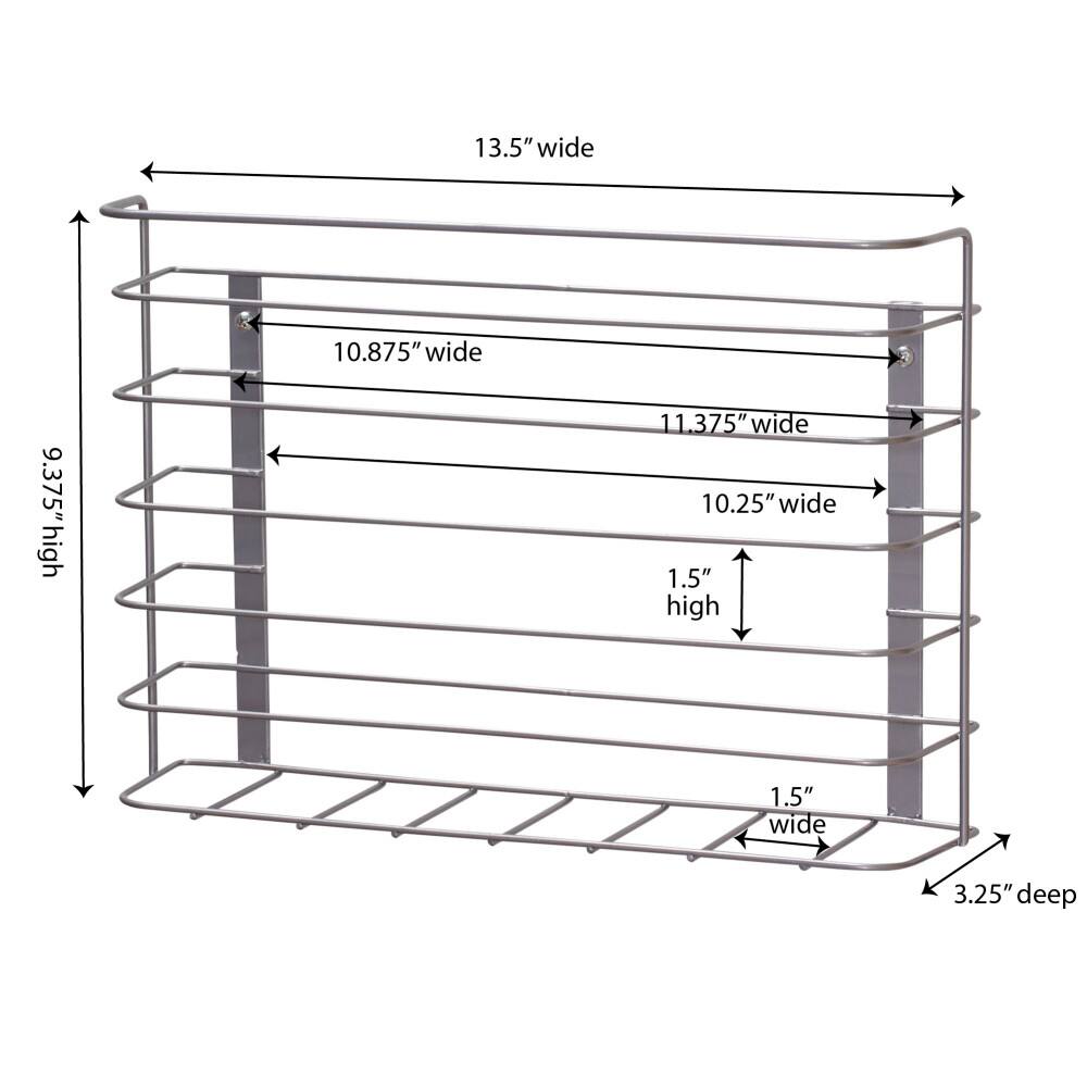 Household Essentials 14.5&#x22; Door Mount Cabinet Organizer