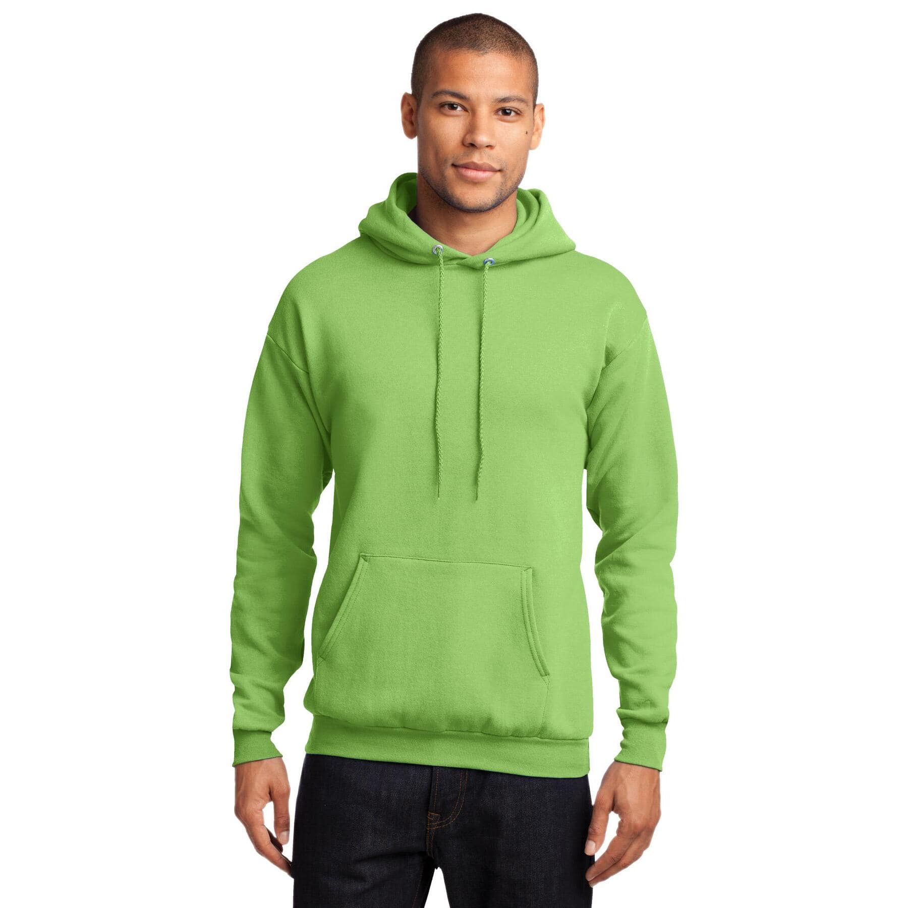 Port & Company® Brights Core Fleece Pullover Hooded Sweatshirt