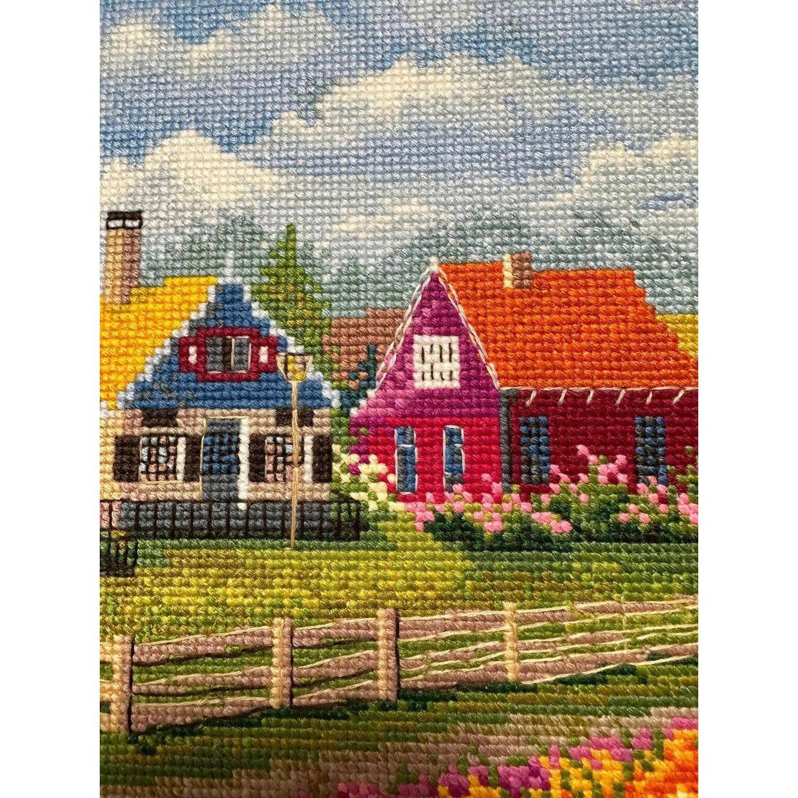 RIOLIS Tulip Field Counted Cross Stitch Kit