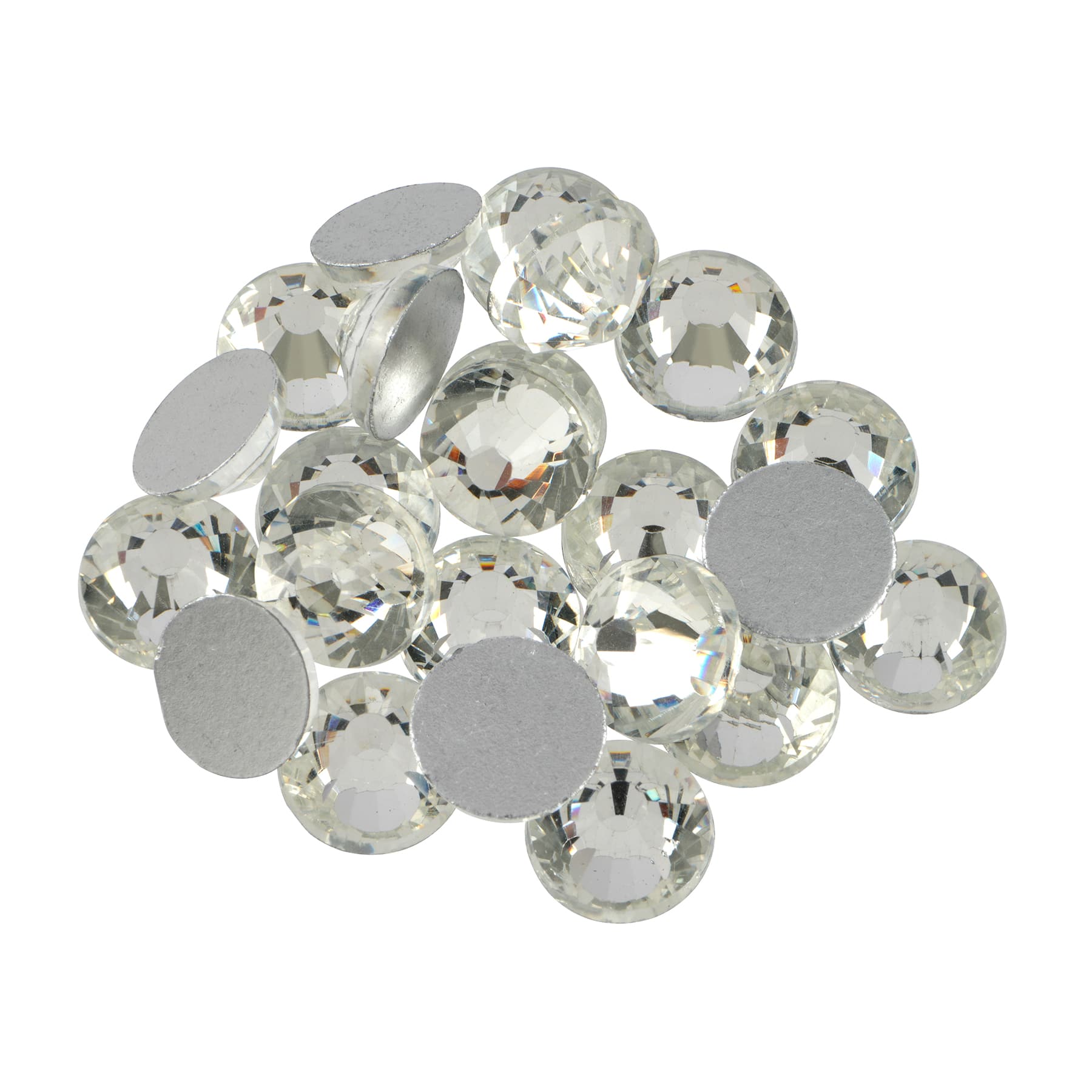 SS48 Clear Round Flatback Glass Rhinestones, 144ct. by Bead Landing™