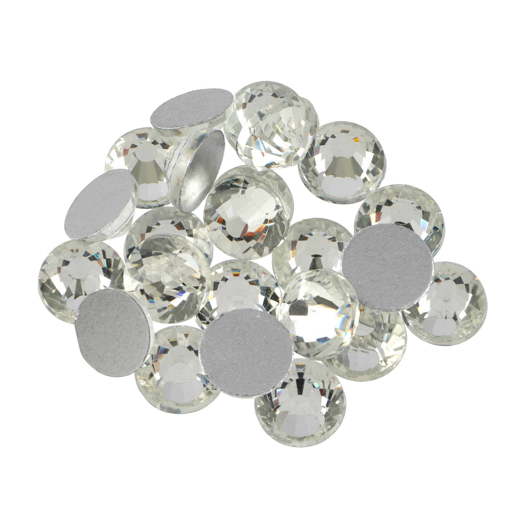 SS48 Clear Round Flatback Glass Rhinestones, 144ct. by Bead Landing&#x2122;