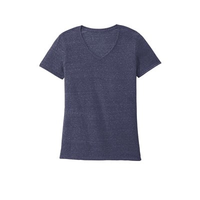 JERZEES® Ladies Snow Heather Jersey V-Neck T-Shirt in Navy Blue | 3XL | Michaels®
