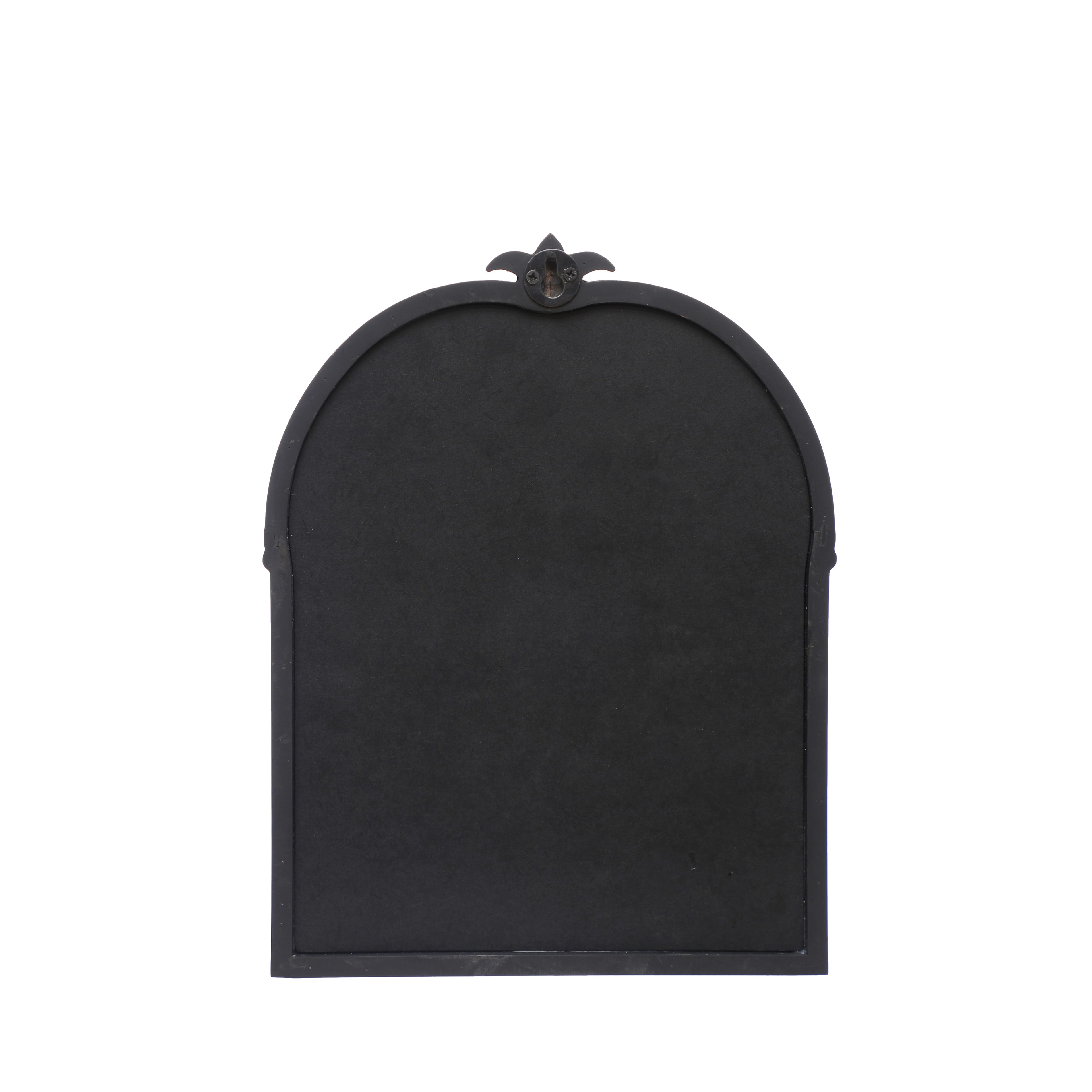 13&#x22; Gothic Style Black Wall Mirror by Ashland&#xAE;