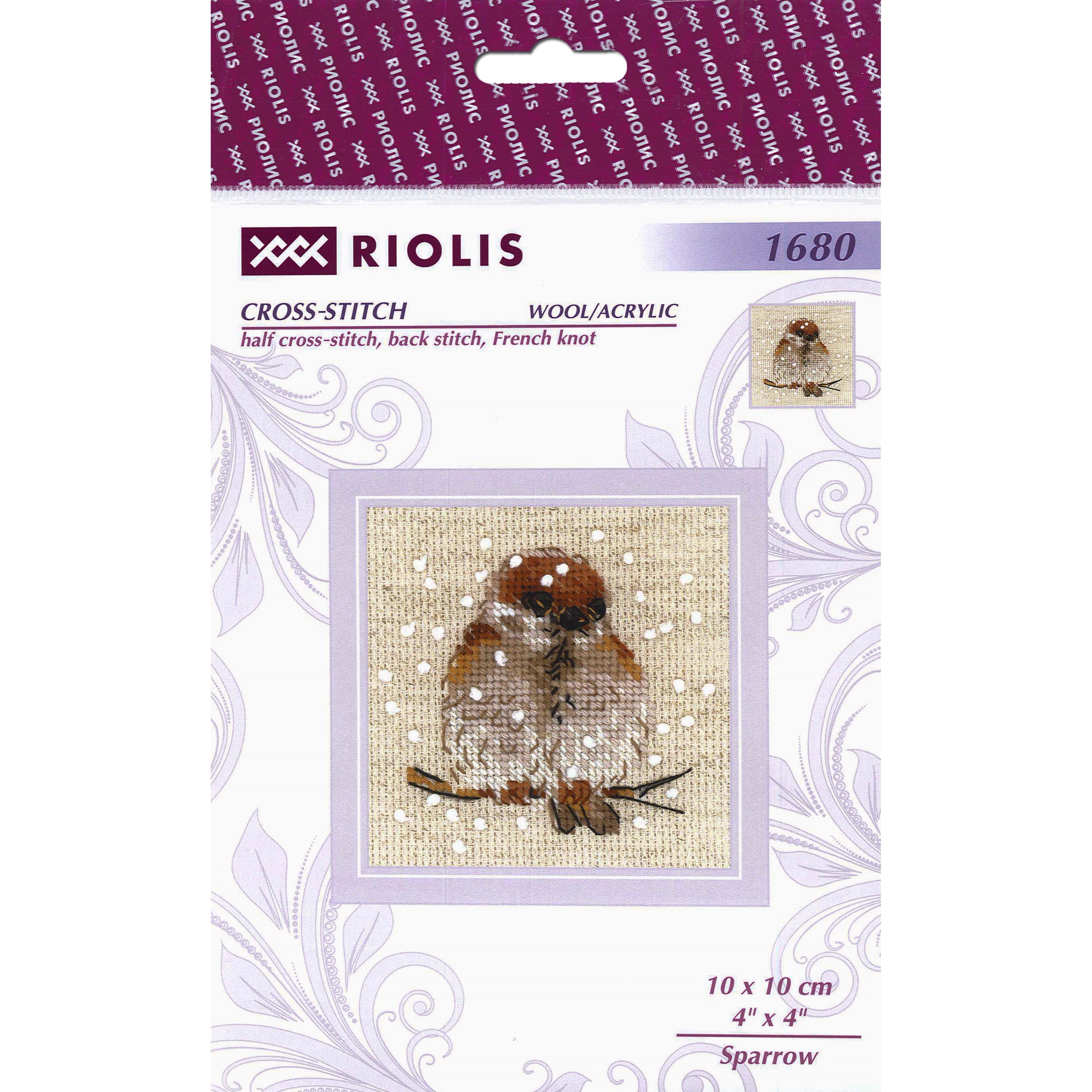 RIOLIS Sparrow Cross Stitch Kit