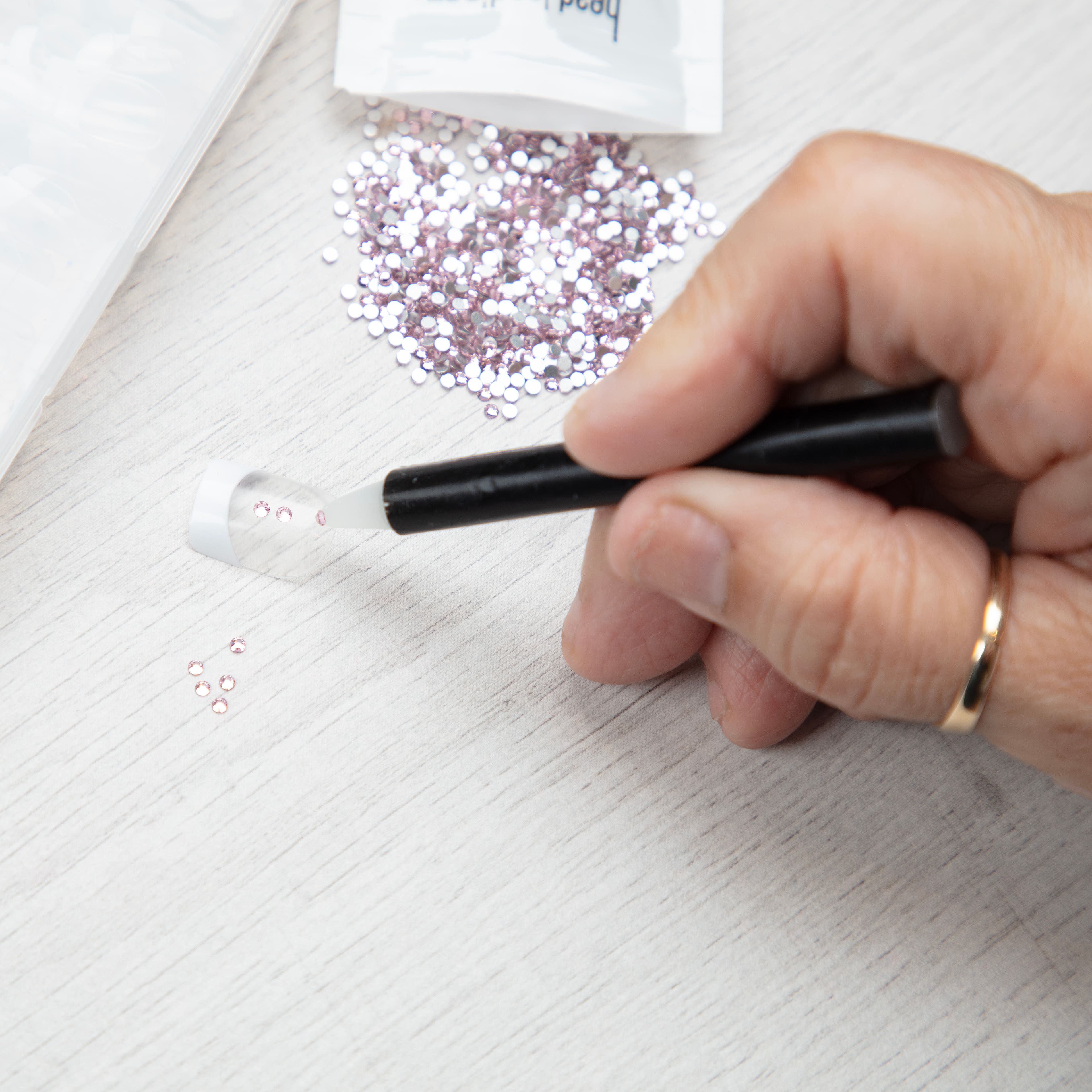 12 Pack: SS6 Glass Flatback Rhinestones by Bead Landing™