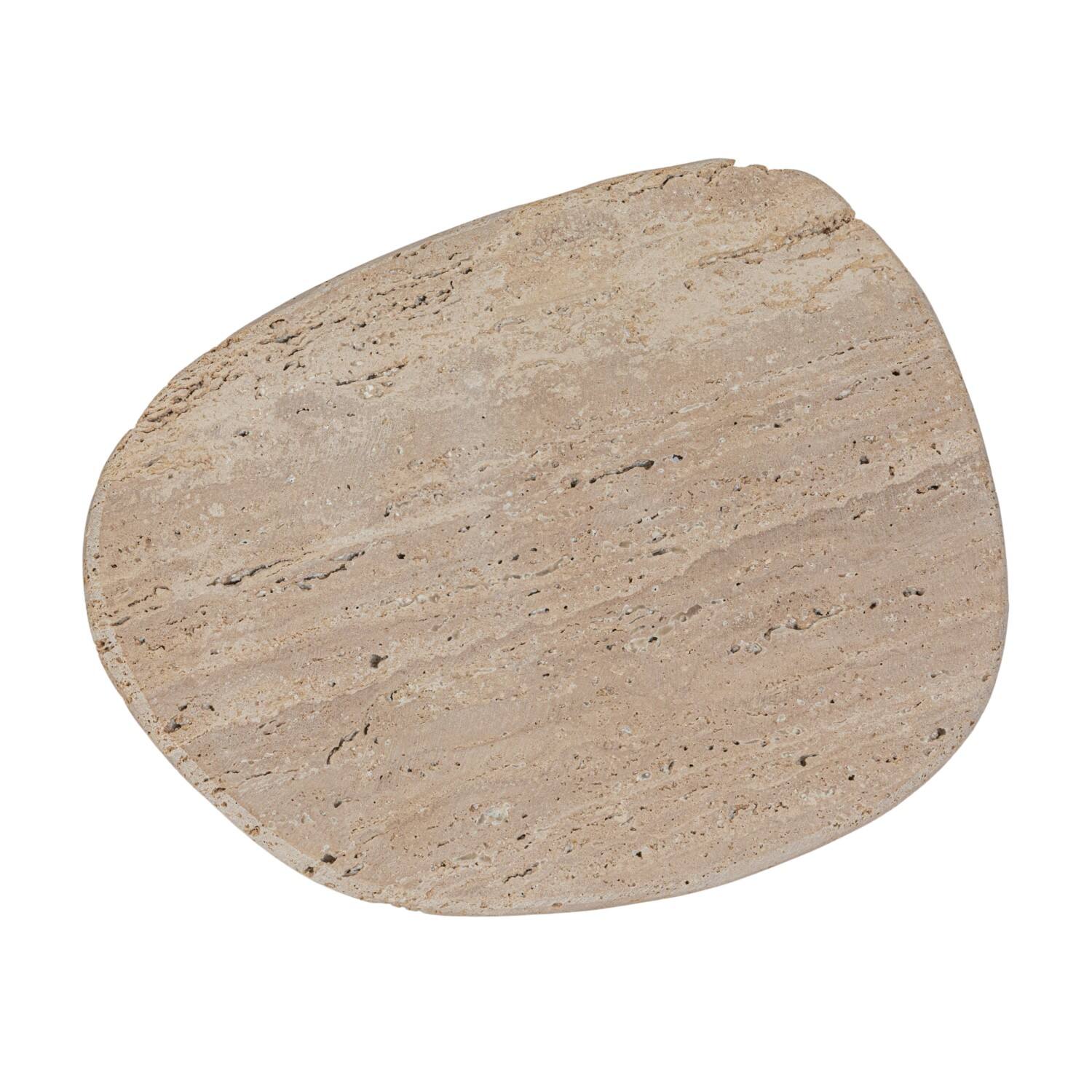 Hello Honey® 12" Natural Travertine Cheese & Serving Board
