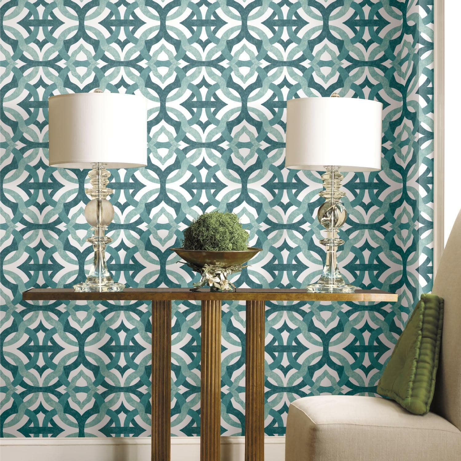RoomMates Tipton Peel &#x26; Stick Wallpaper