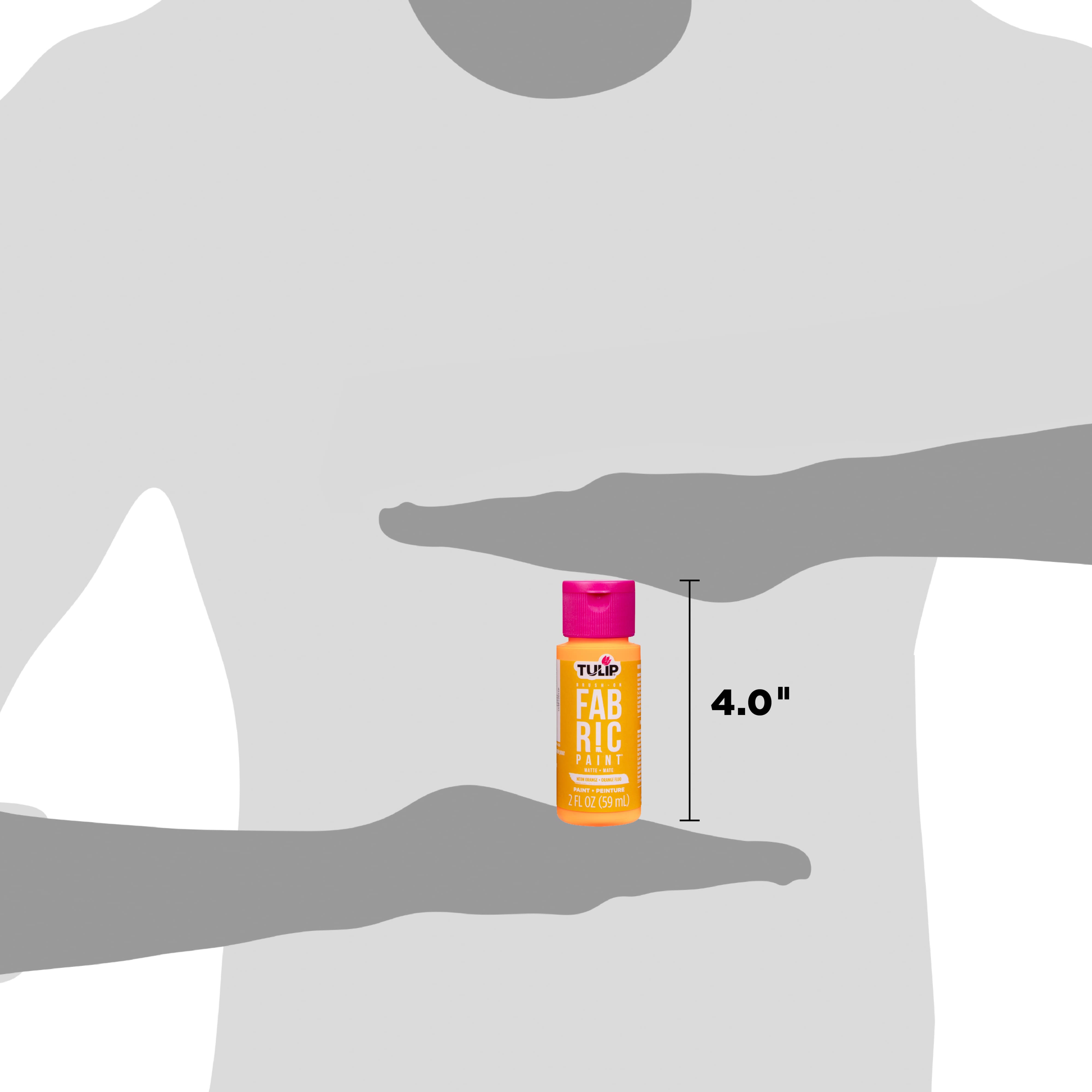 Tulip® Matte Neon Brush-On Fabric Paint