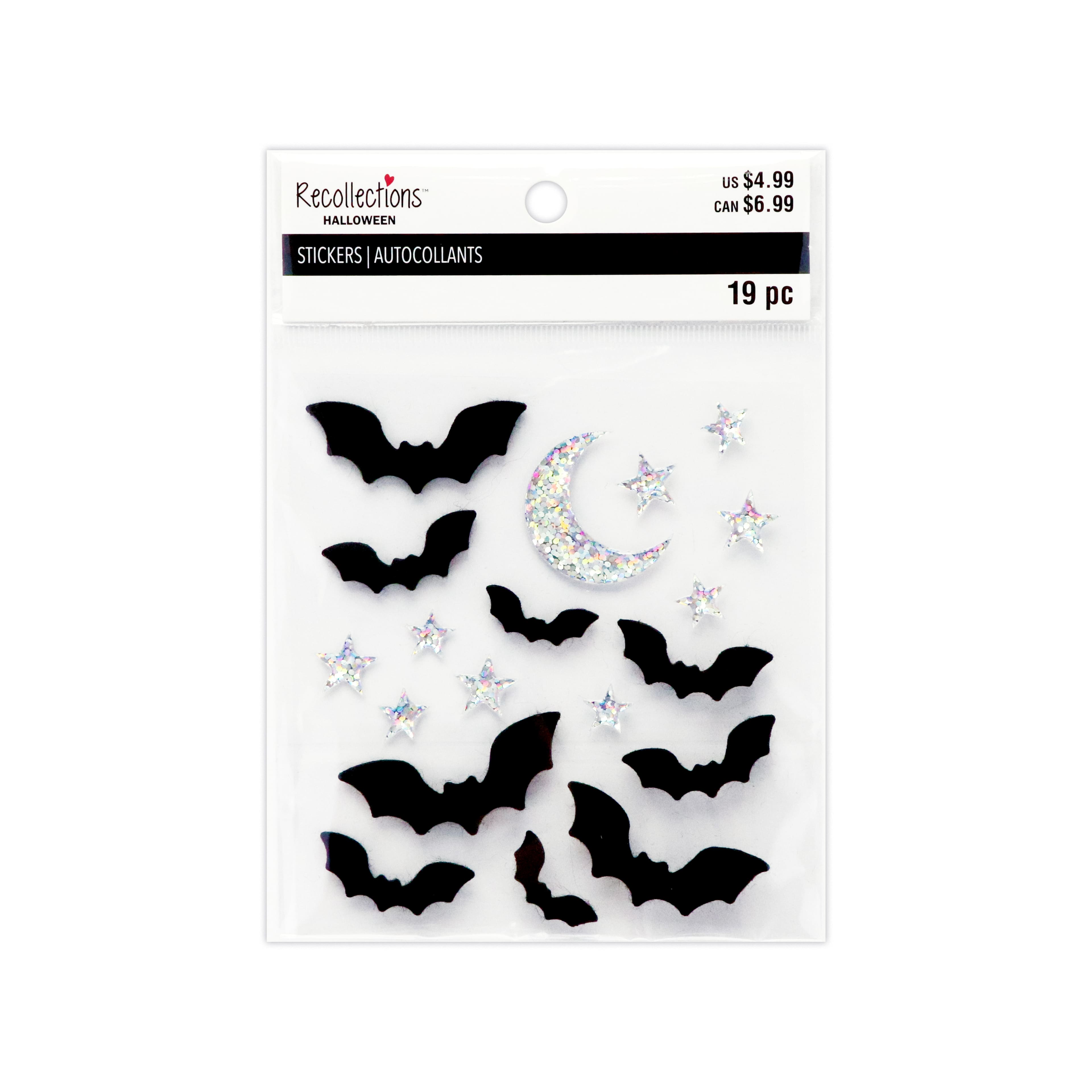 Bat & Moon Stickers by Recollections™