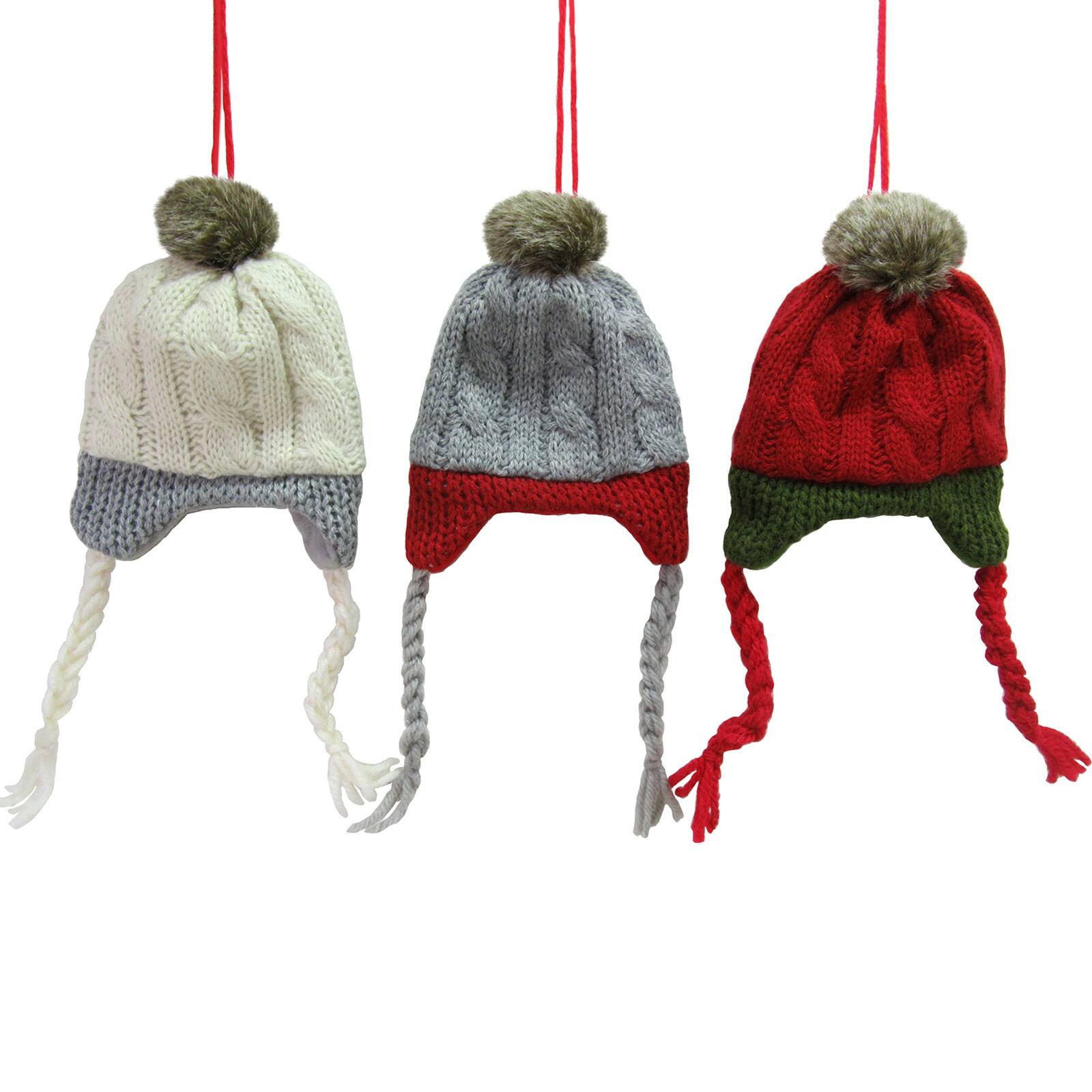Assorted Knit Hat Ornament By Ashland Michaels