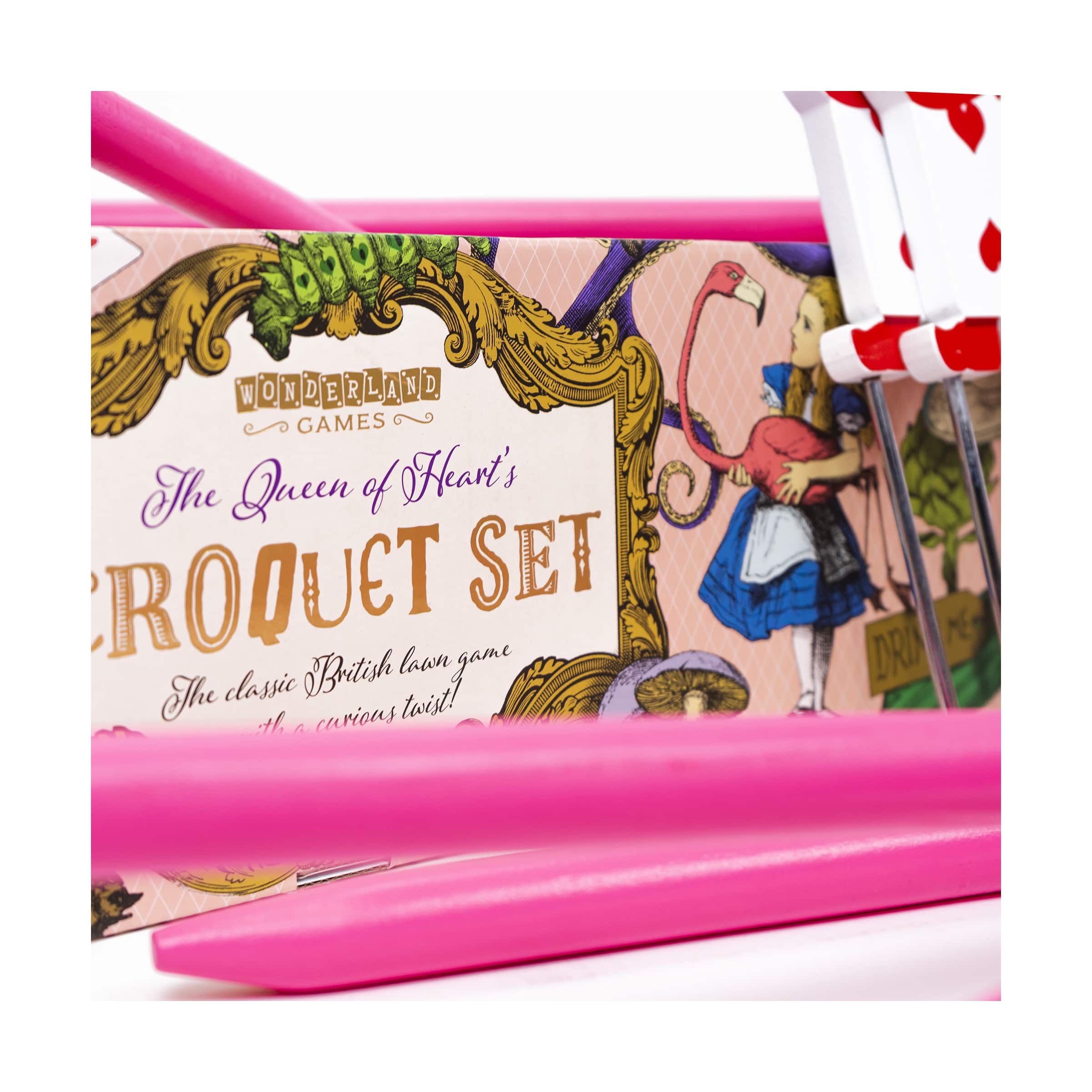 Wonderland Games - The Queen of Heart&#x27;s Croquet Set