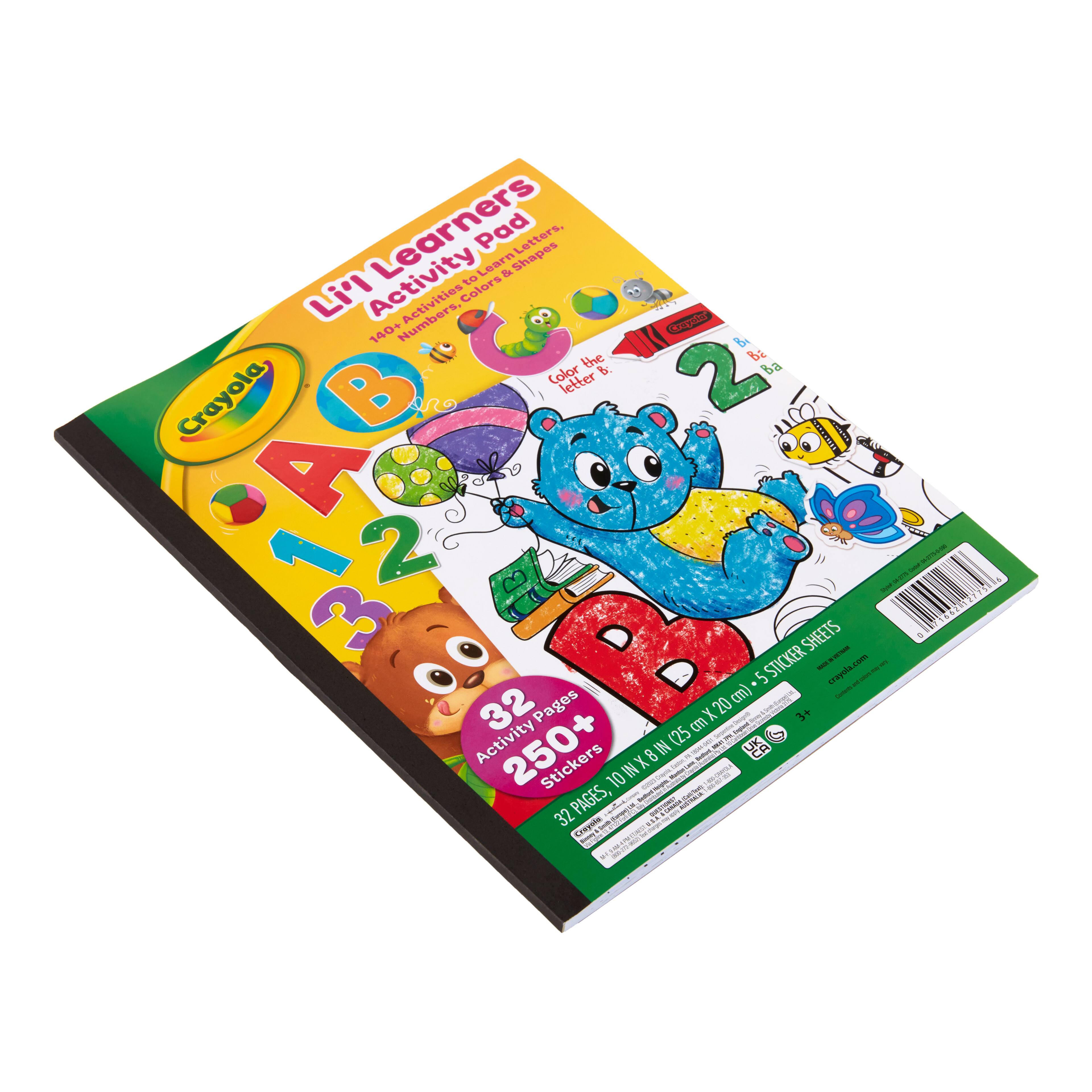 Crayola&#xAE; Li&#x27;l Learners Activity Pad