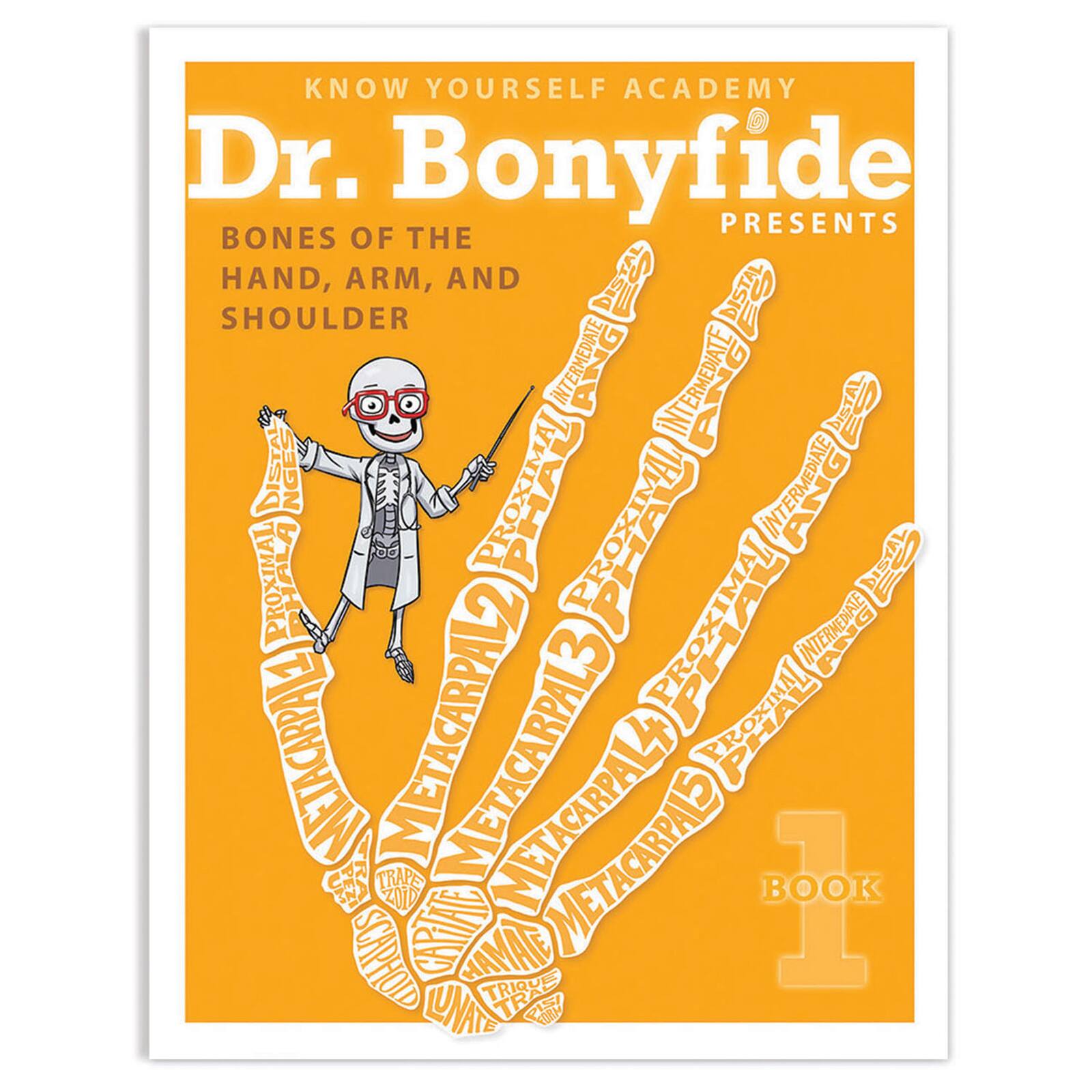 Know Yourself 4 Book Set: Dr. Bonyfide Presents 206 Bones of the Human Body
