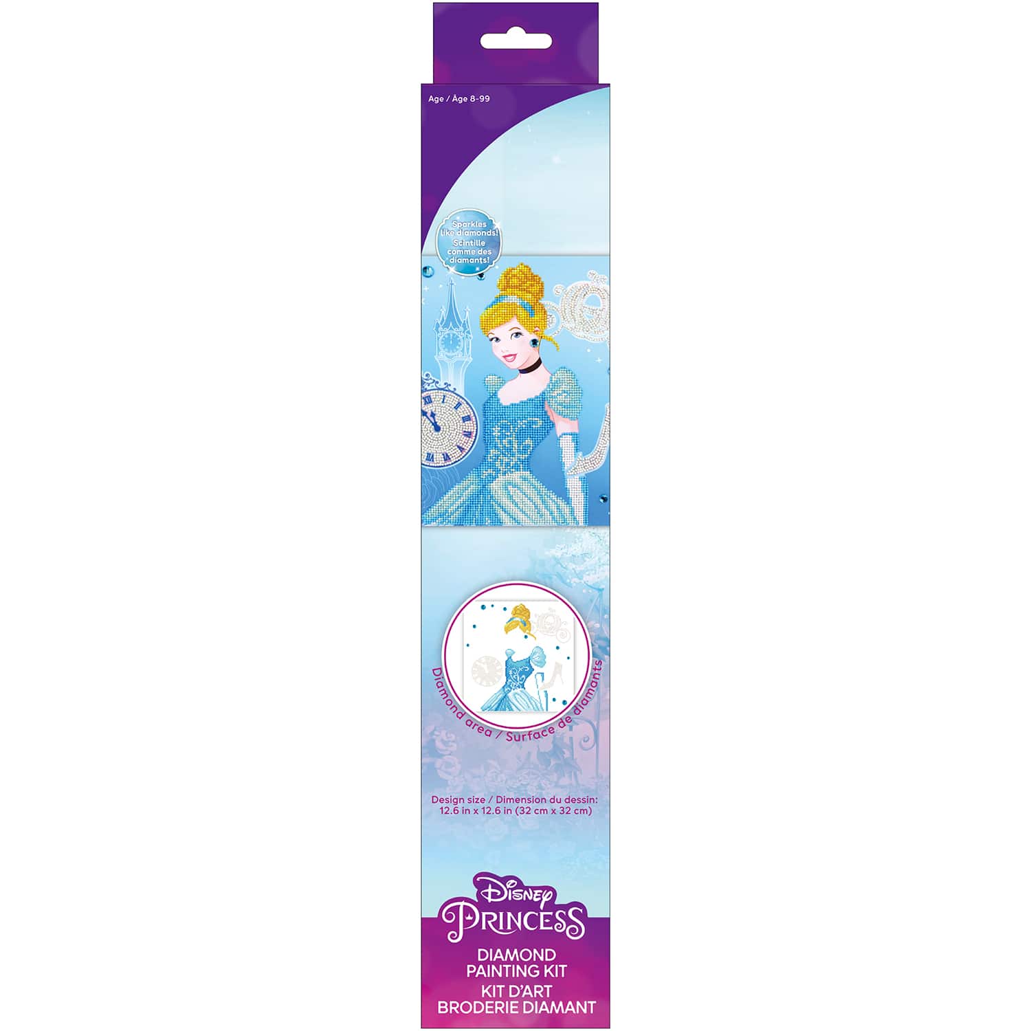 Camelot® Dots Intermediate Cinderella Gracious Diamond Painting Kit