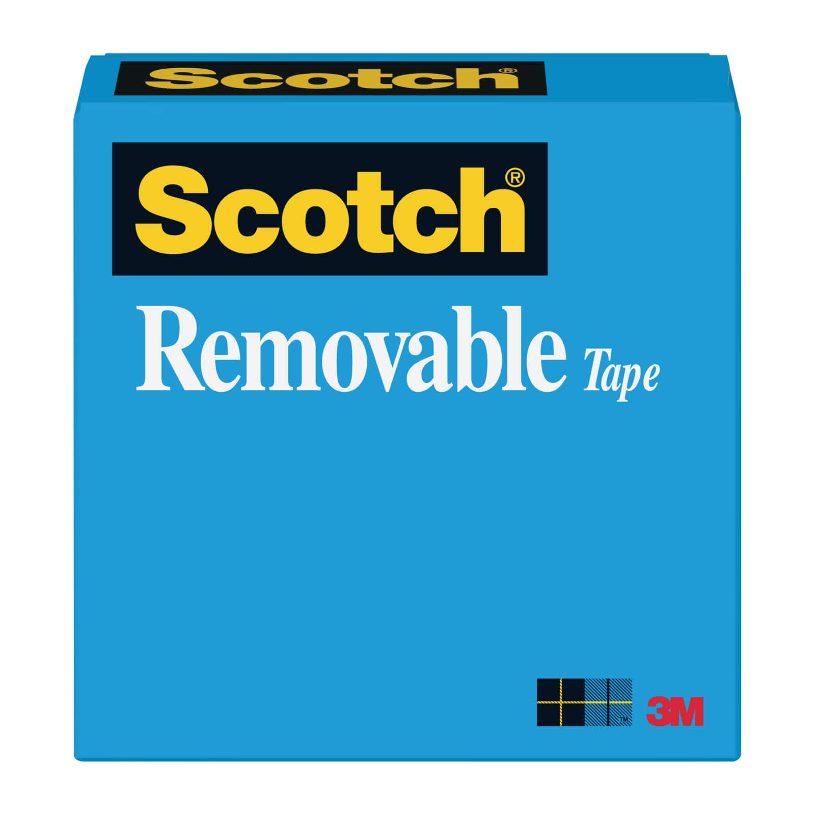 12 Pack: 3M Scotch&#xAE; Removable Tape, 3/4&#x22; x 72yd.