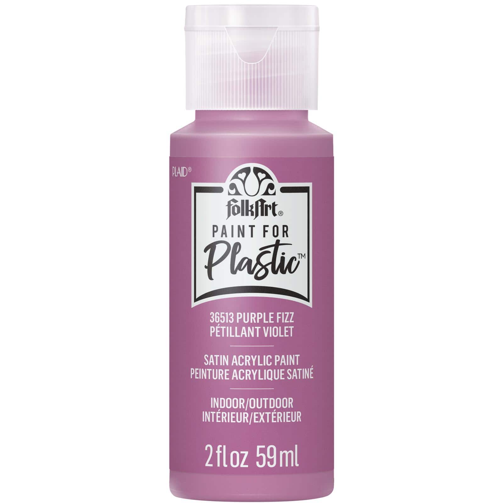 FolkArt ® Paint For Plastic™ Satin Acrylic Paint