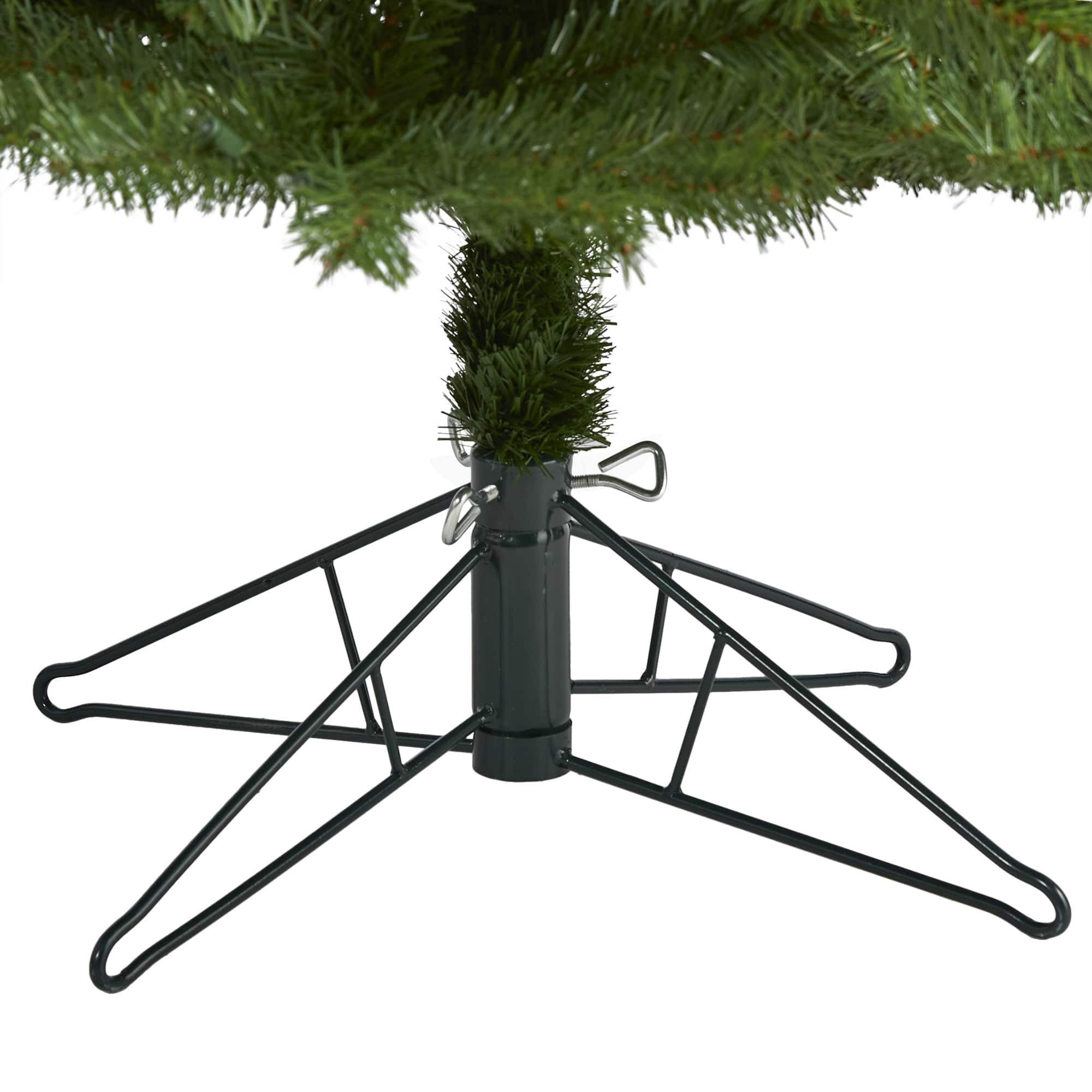7ft. Pre-Lit Springfield Artificial Christmas Tree, Clear LED Lights