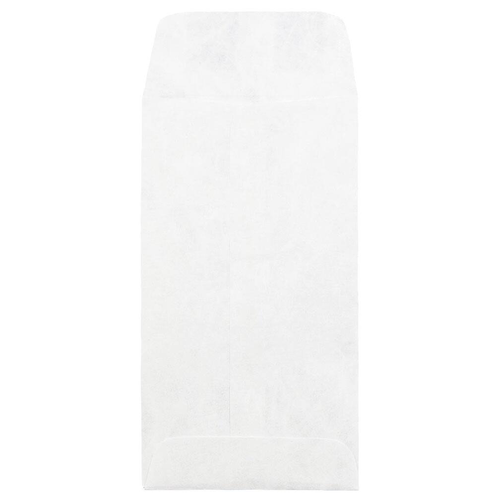JAM Paper 3.5&#x22; x 6.5&#x22; White Tyvek Envelopes, 25ct.