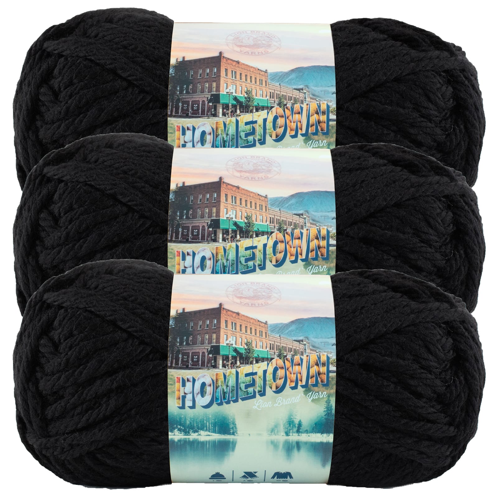 3 Pack Lion Brand&#xAE; Hometown Yarn