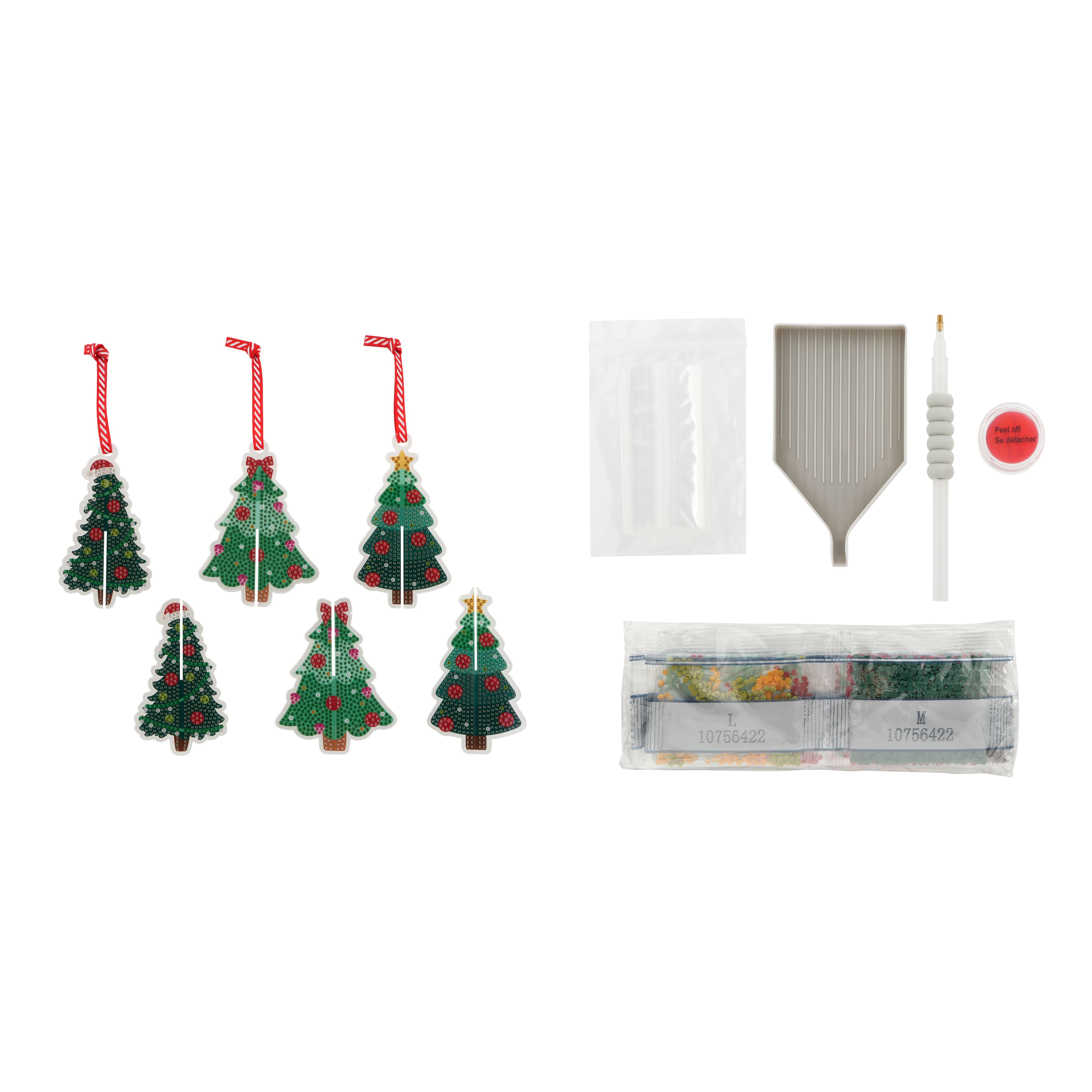 Christmas Tree 3D Diamond Art Ornaments Kit by Make Market&#xAE;